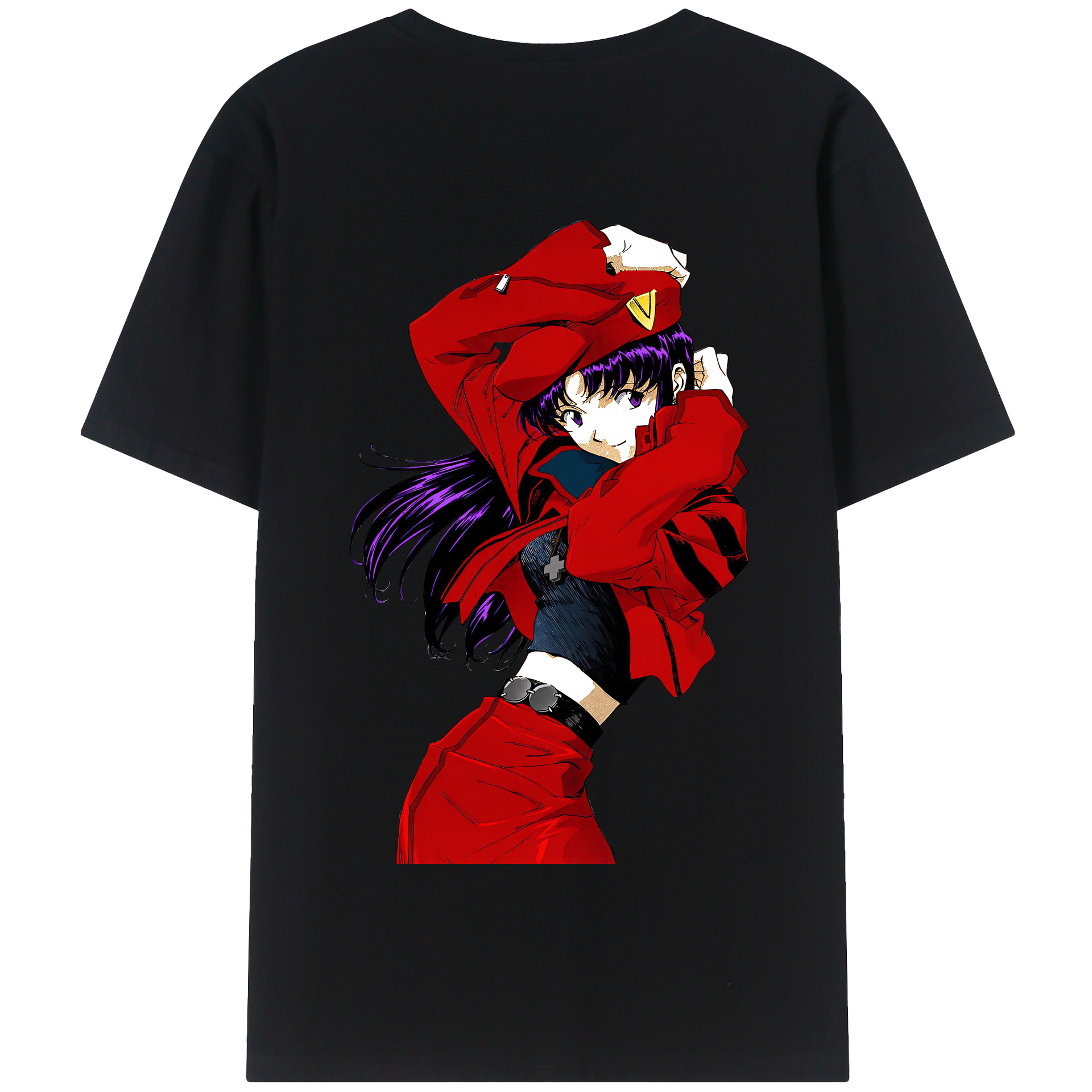 （画像用） EVA 新世紀エヴァンゲリオン 綿100％半袖Tシャツ（背面プリント）