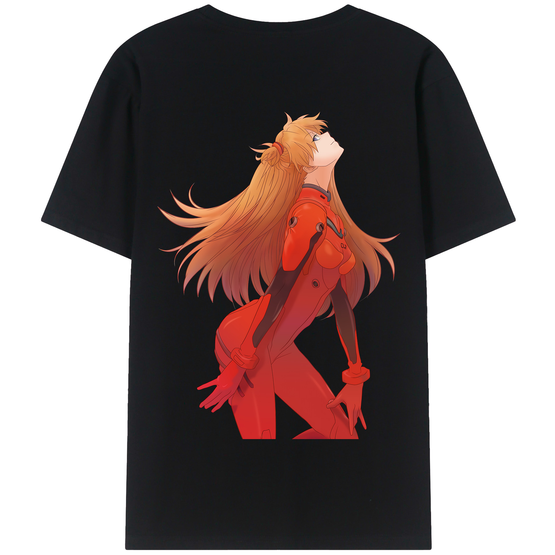 （画像用） EVA 新世紀エヴァンゲリオン 綿100％半袖Tシャツ（背面プリント）