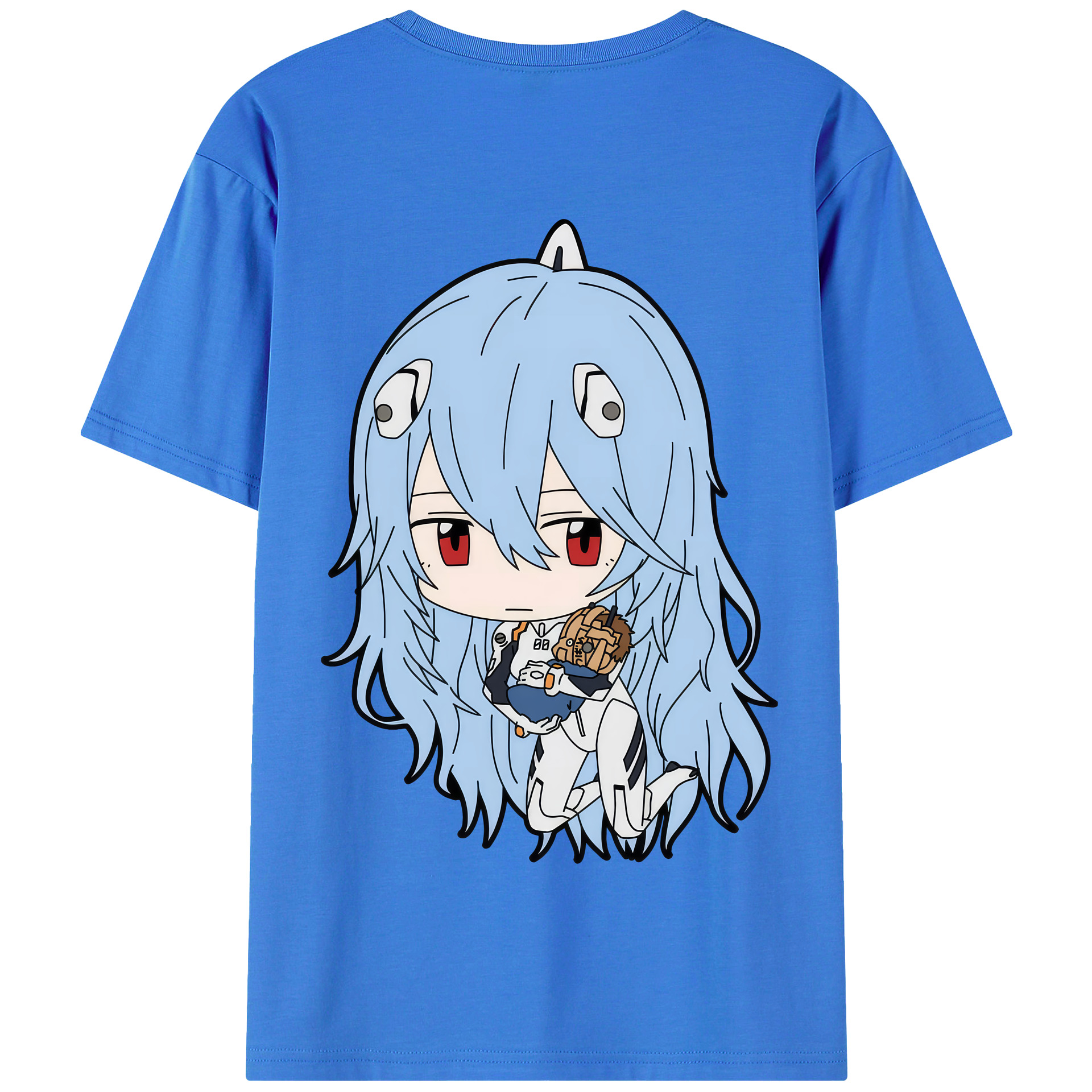 （画像用） EVA 新世紀エヴァンゲリオン 綿100％半袖Tシャツ（背面プリント）