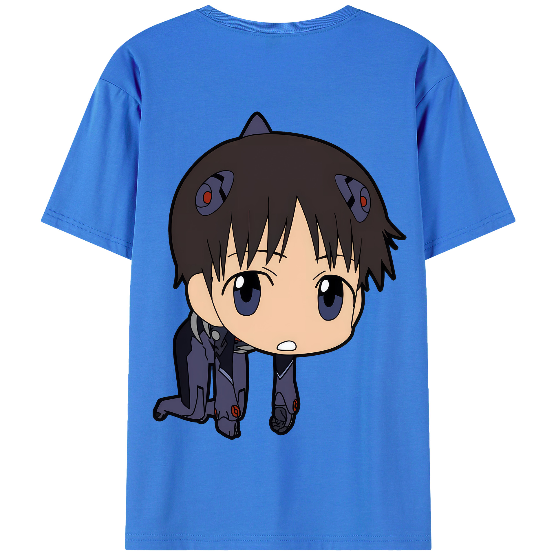 （画像用） EVA 新世紀エヴァンゲリオン 綿100％半袖Tシャツ（背面プリント）