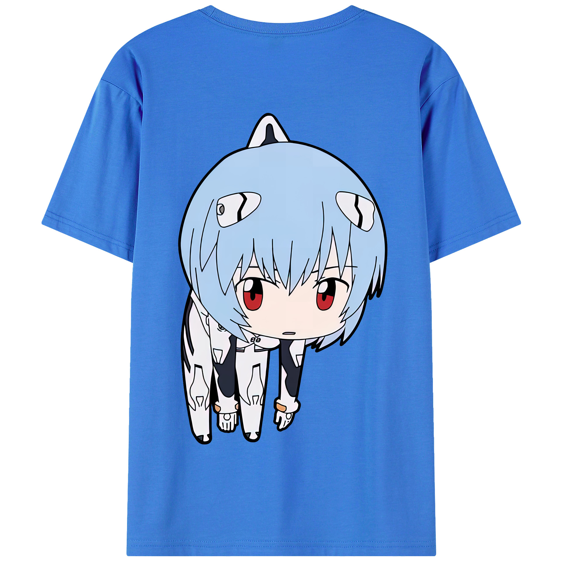 （画像用） EVA 新世紀エヴァンゲリオン 綿100％半袖Tシャツ（背面プリント）