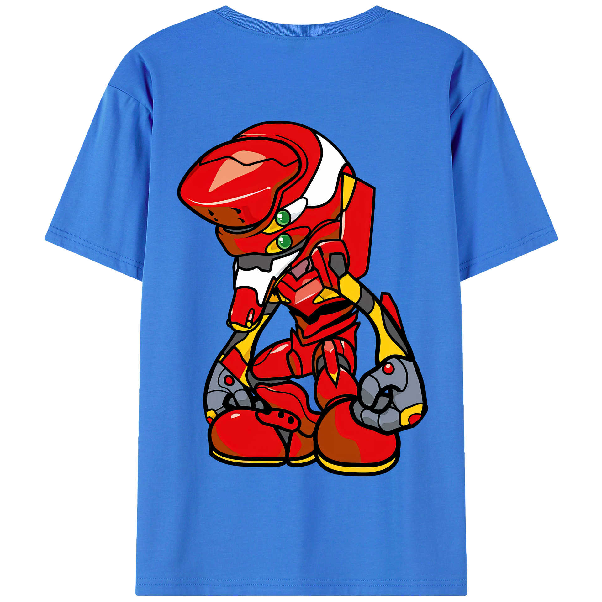 （画像用） EVA 新世紀エヴァンゲリオン 綿100％半袖Tシャツ（背面プリント）