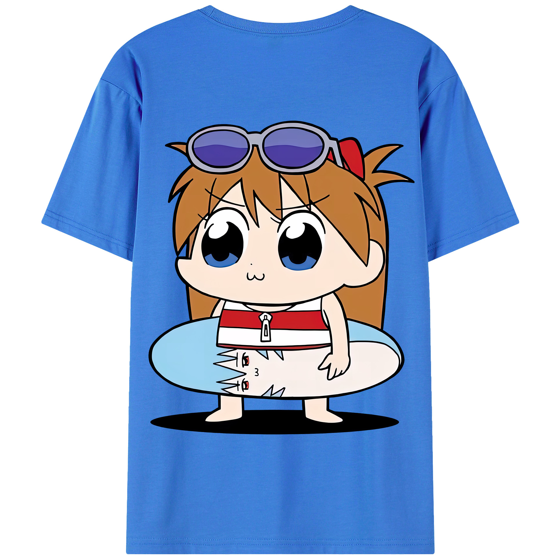 （画像用） EVA 新世紀エヴァンゲリオン 綿100％半袖Tシャツ（背面プリント）