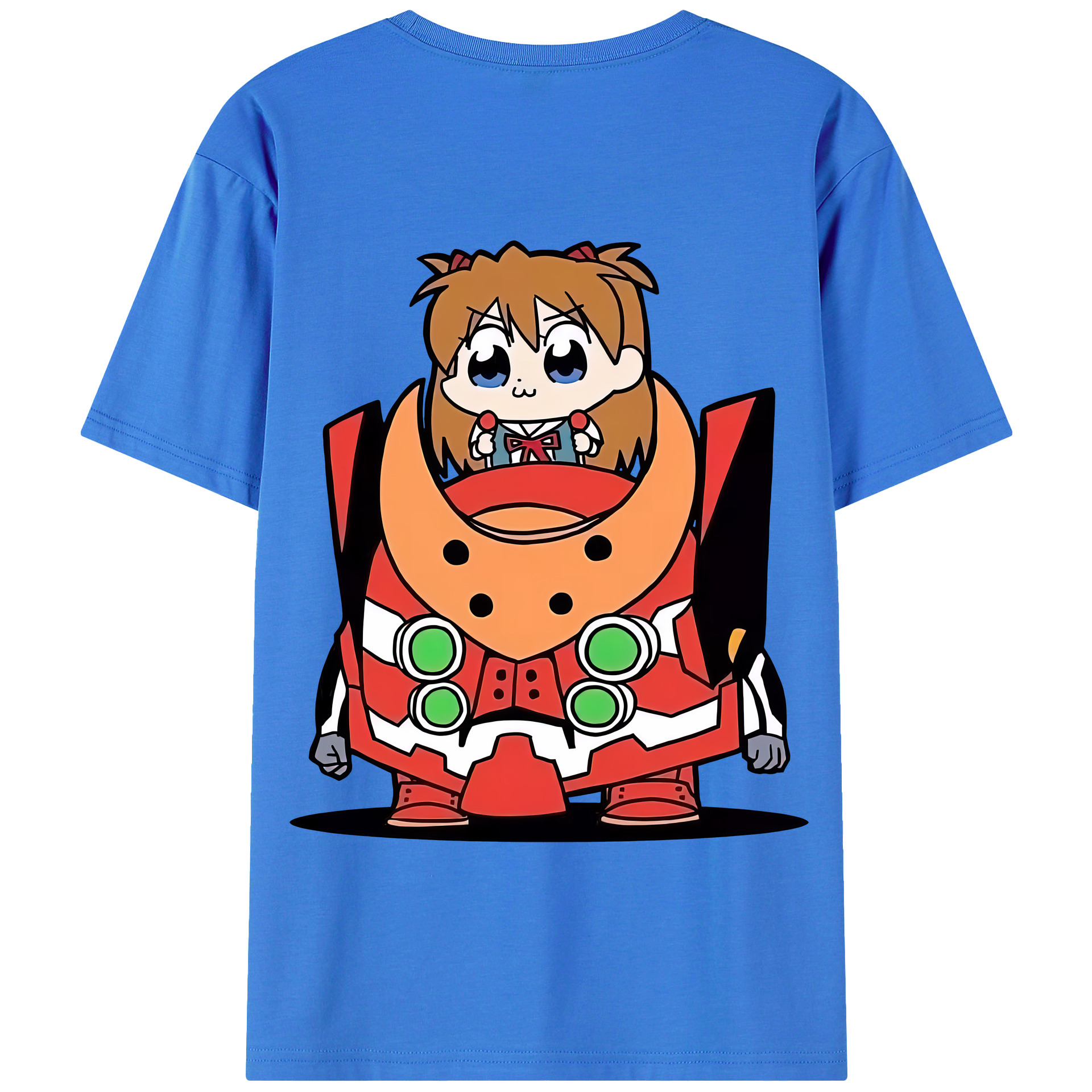 （画像用） EVA 新世紀エヴァンゲリオン 綿100％半袖Tシャツ（背面プリント）