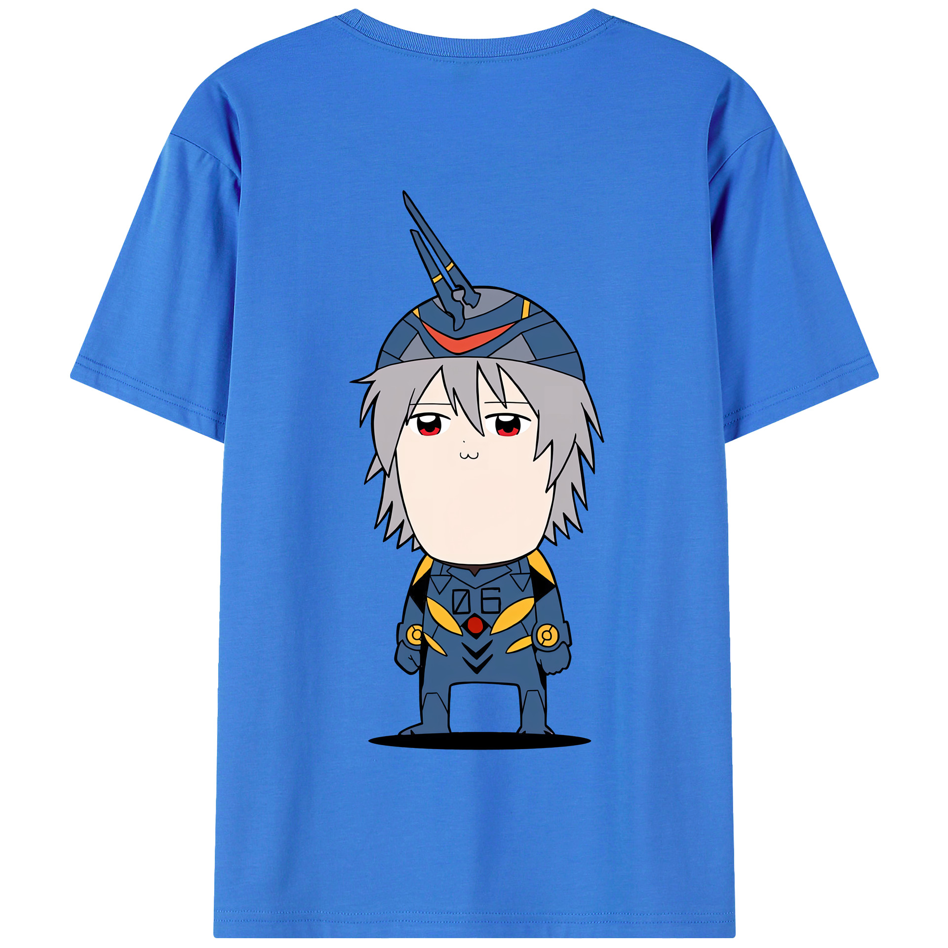 （画像用） EVA 新世紀エヴァンゲリオン 綿100％半袖Tシャツ（背面プリント）