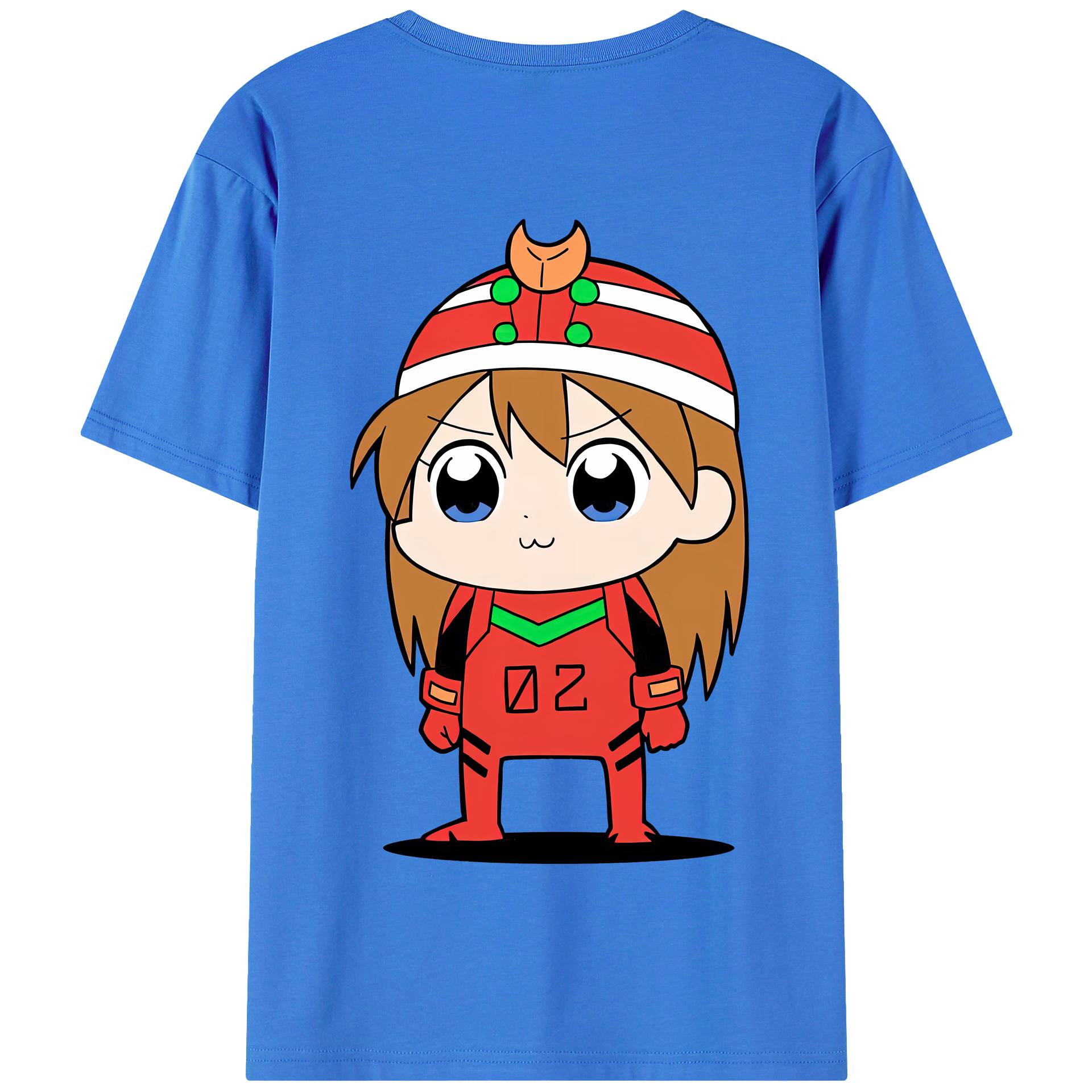 （画像用） EVA 新世紀エヴァンゲリオン 綿100％半袖Tシャツ（背面プリント）