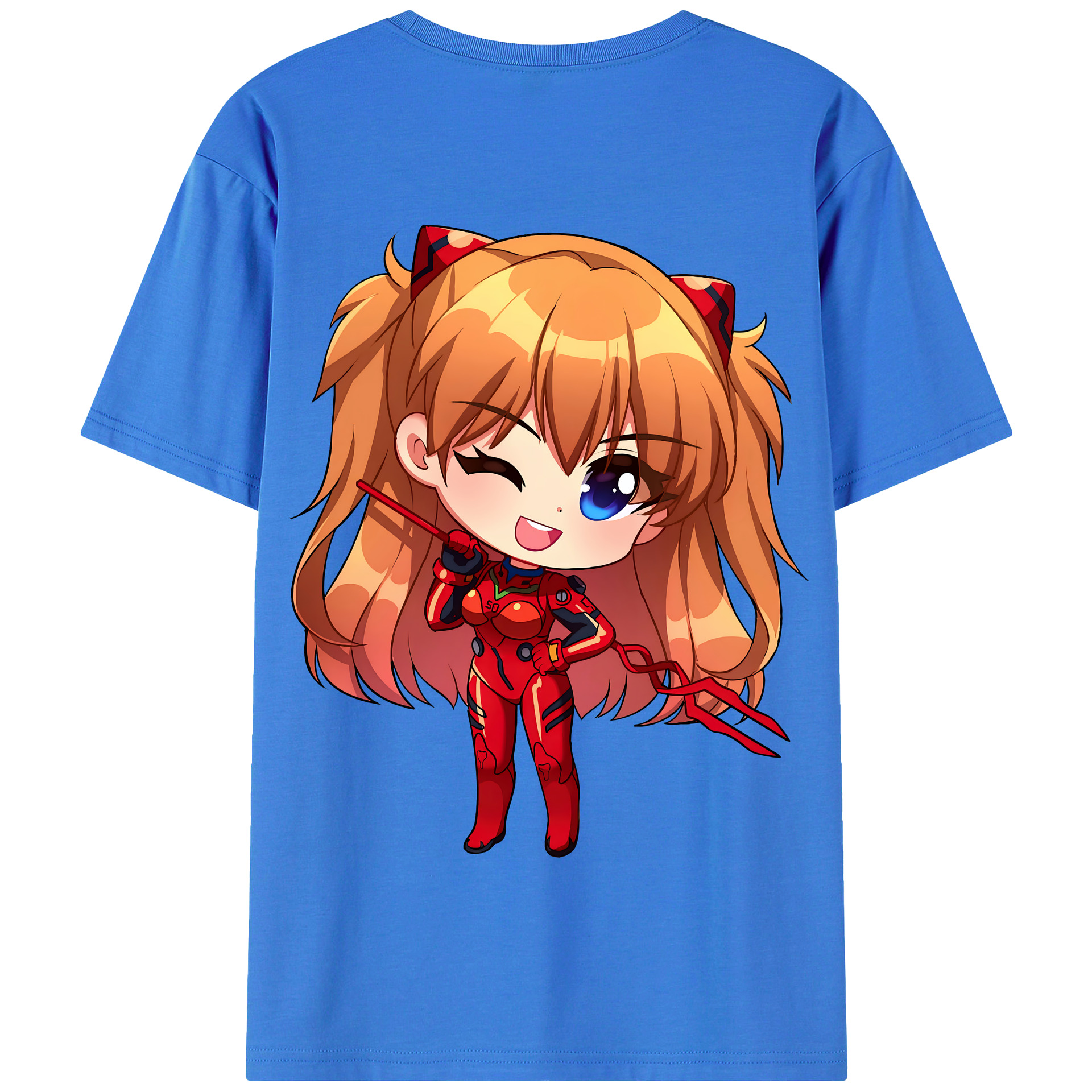 （画像用） EVA 新世紀エヴァンゲリオン 綿100％半袖Tシャツ（背面プリント）