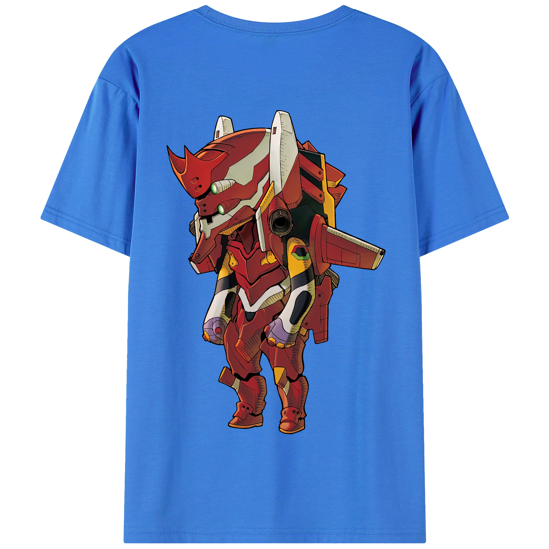 （画像用） EVA 新世紀エヴァンゲリオン 綿100％半袖Tシャツ（背面プリント）