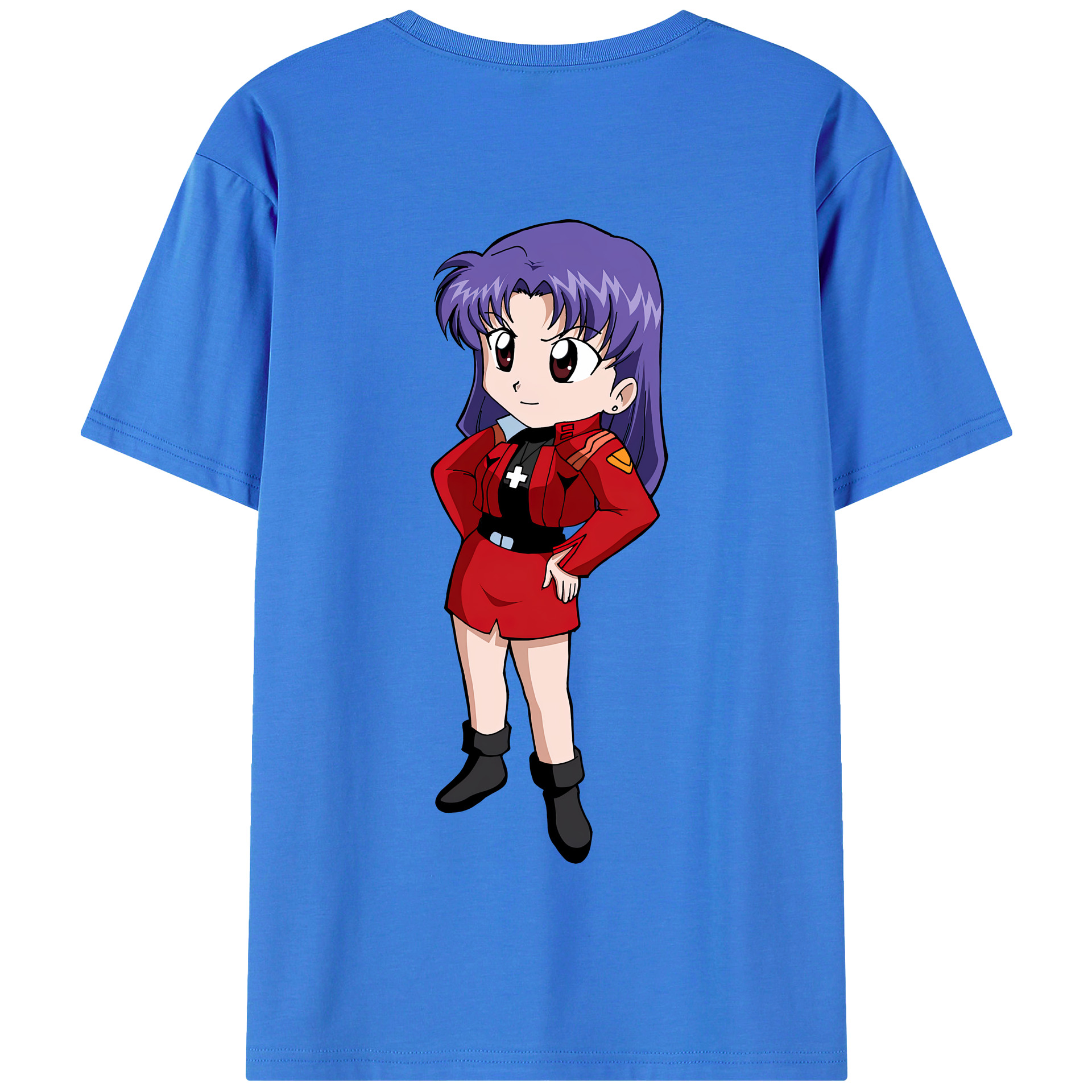 （画像用） EVA 新世紀エヴァンゲリオン 綿100％半袖Tシャツ（背面プリント）