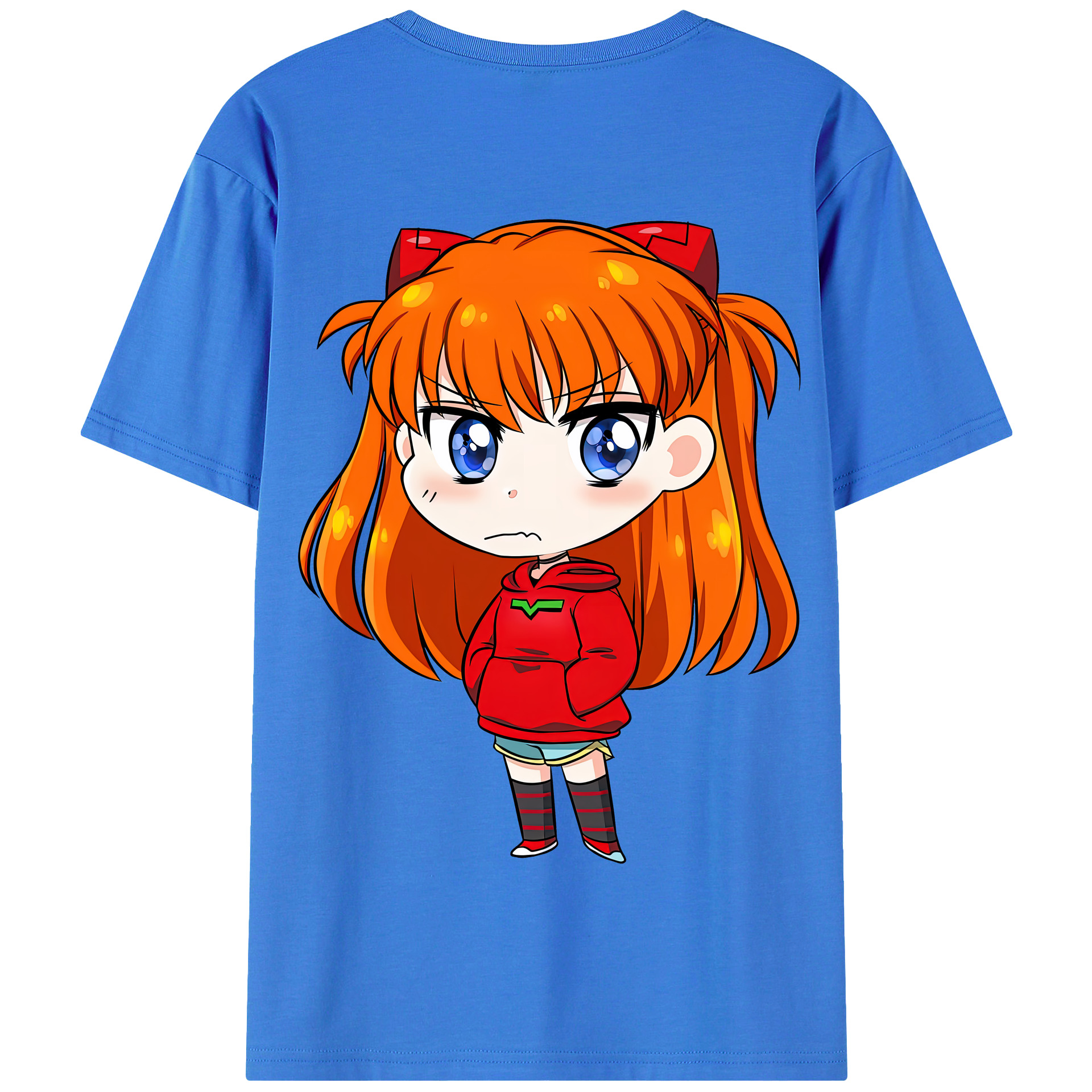 （画像用） EVA 新世紀エヴァンゲリオン 綿100％半袖Tシャツ（背面プリント）