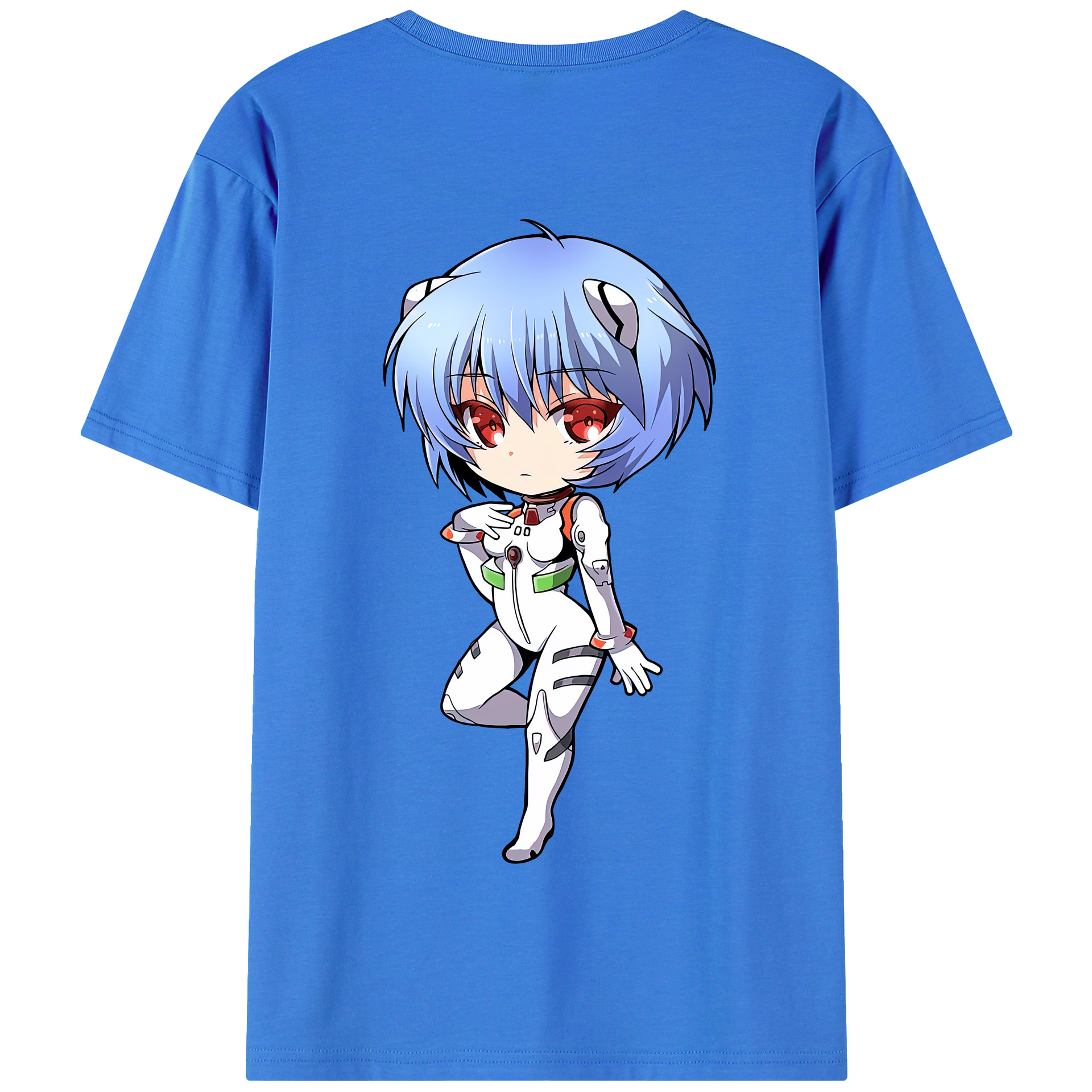 （画像用） EVA 新世紀エヴァンゲリオン 綿100％半袖Tシャツ（背面プリント）