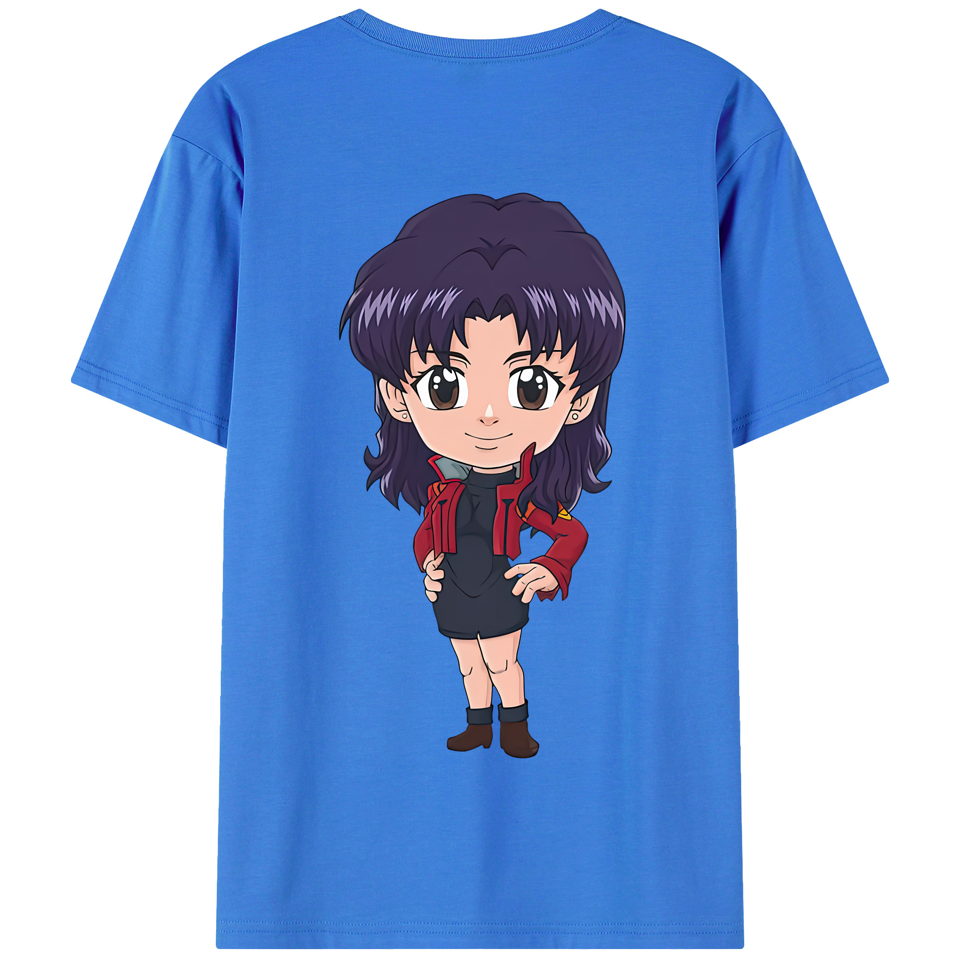 （画像用） EVA 新世紀エヴァンゲリオン 綿100％半袖Tシャツ（背面プリント）