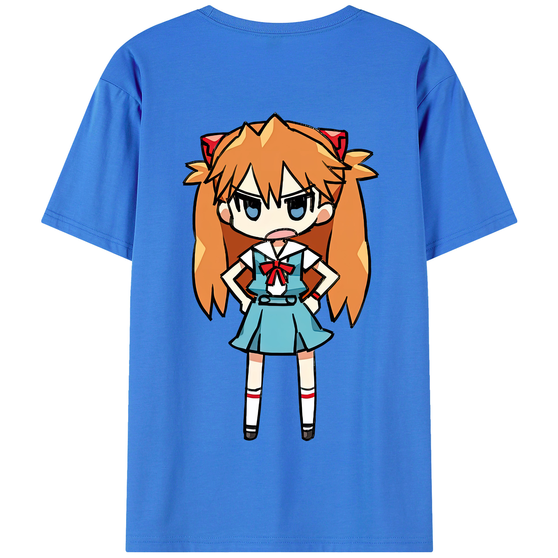 （画像用） EVA 新世紀エヴァンゲリオン 綿100％半袖Tシャツ（背面プリント）