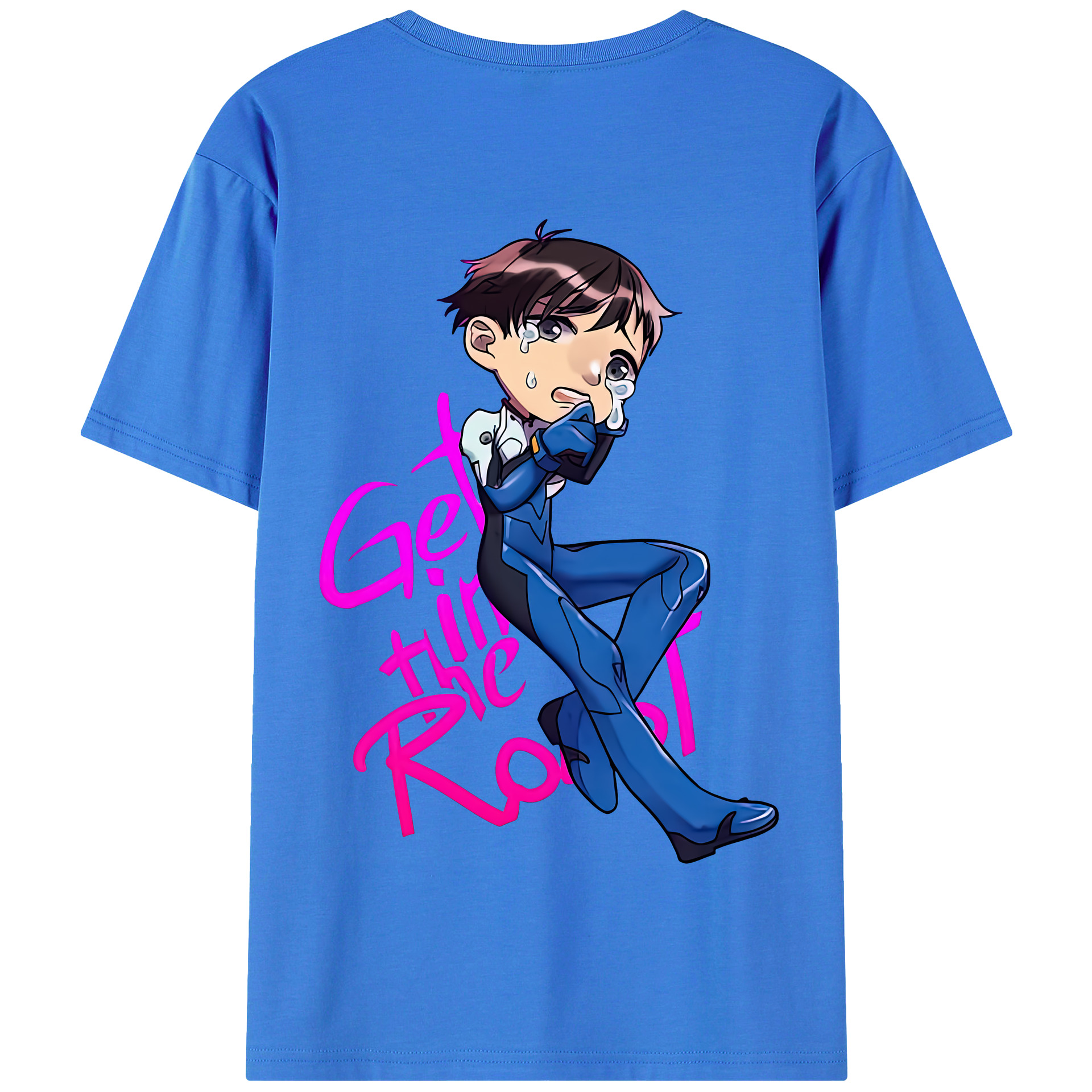 （画像用） EVA 新世紀エヴァンゲリオン 綿100％半袖Tシャツ（背面プリント）