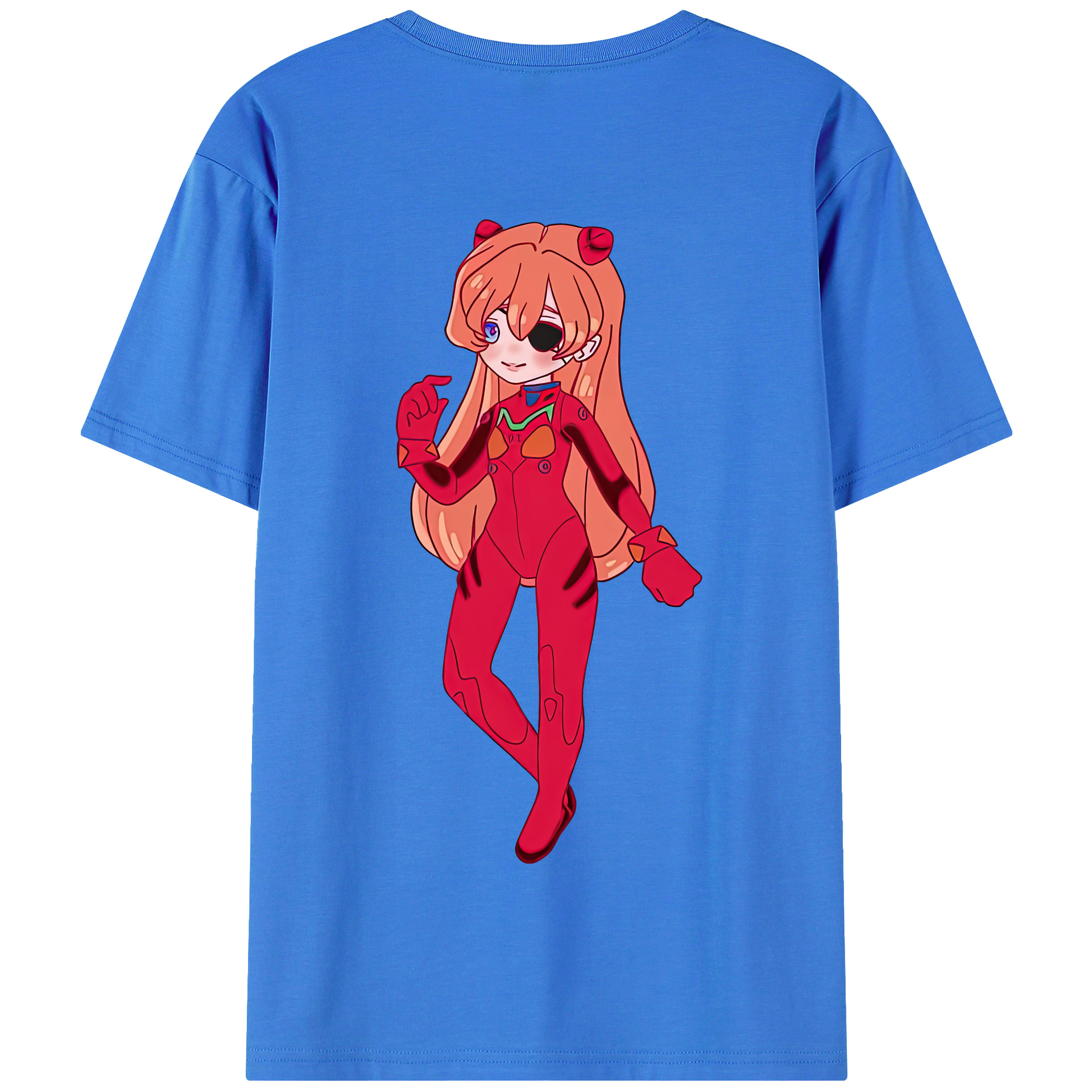 （画像用） EVA 新世紀エヴァンゲリオン 綿100％半袖Tシャツ（背面プリント）