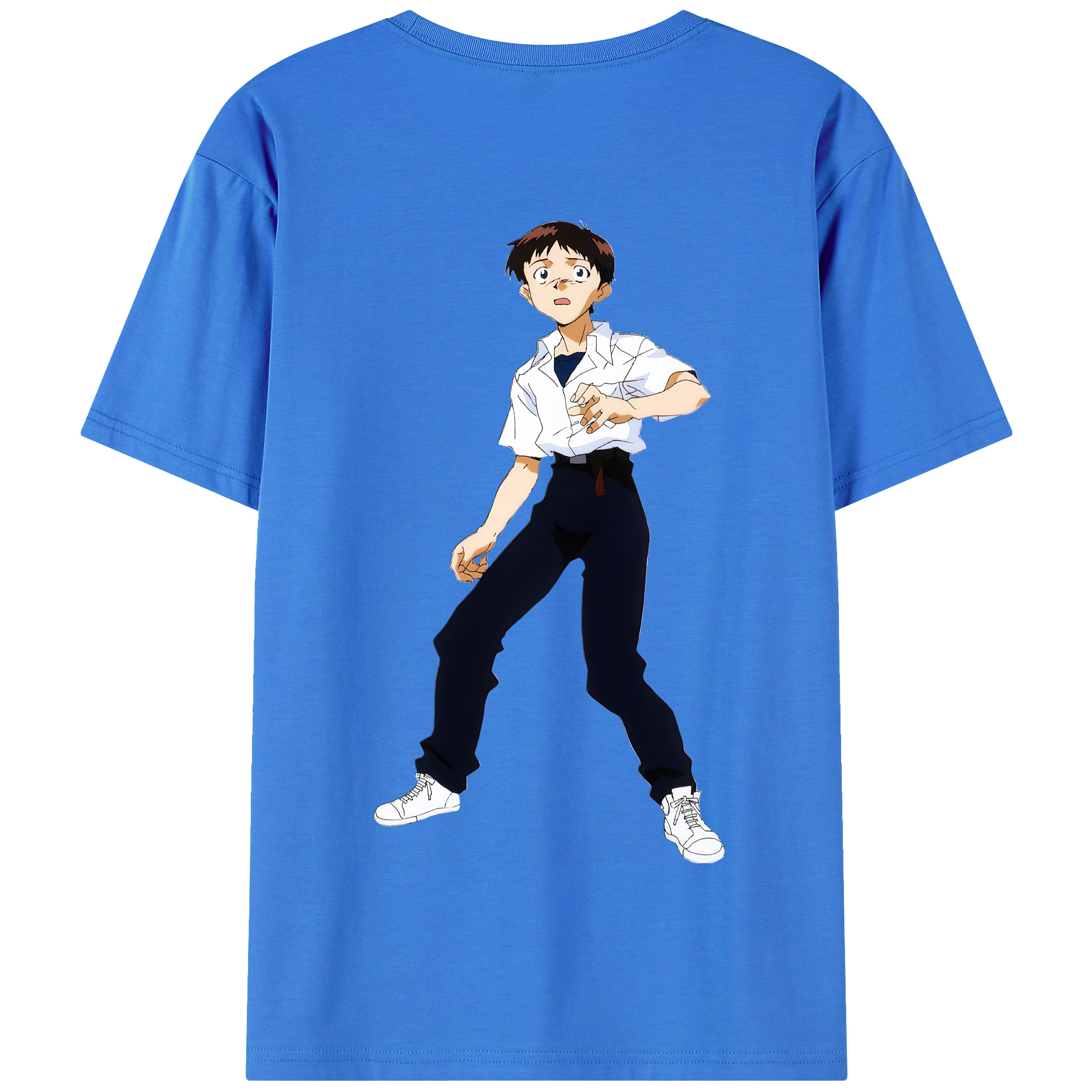 （画像用） EVA 新世紀エヴァンゲリオン 綿100％半袖Tシャツ（背面プリント）