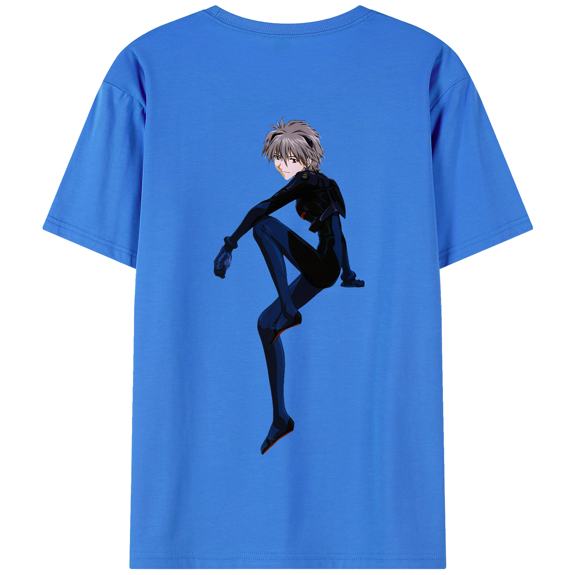 （画像用） EVA 新世紀エヴァンゲリオン 綿100％半袖Tシャツ（背面プリント）