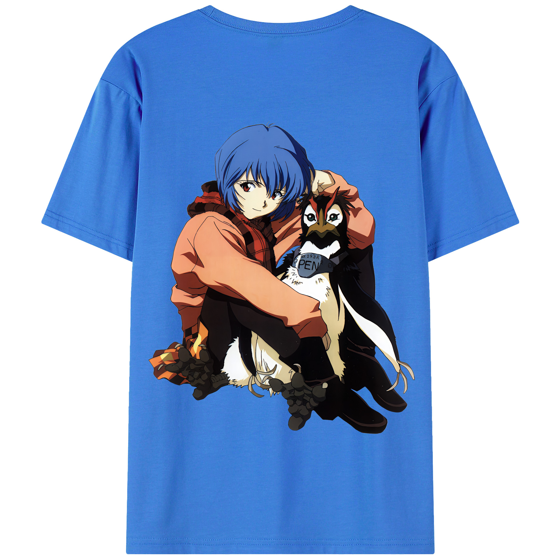 （画像用） EVA 新世紀エヴァンゲリオン 綿100％半袖Tシャツ（背面プリント）