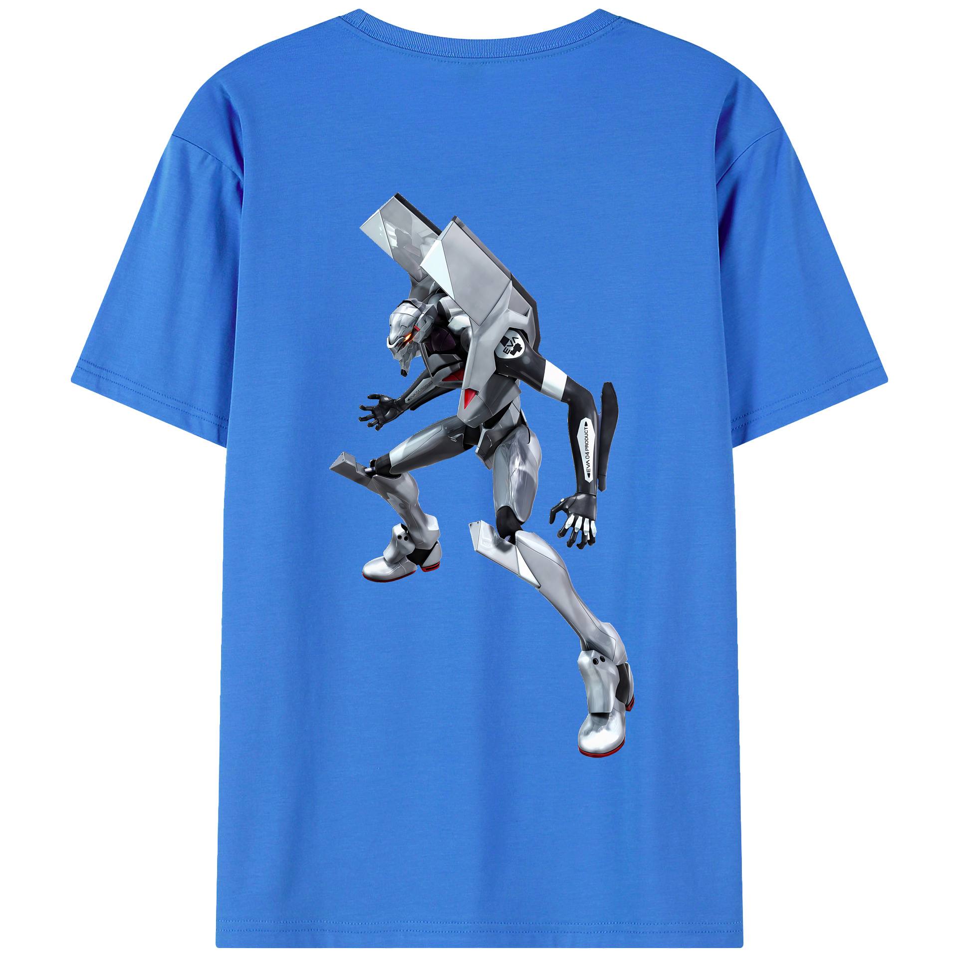 （画像用） EVA 新世紀エヴァンゲリオン 綿100％半袖Tシャツ（背面プリント）
