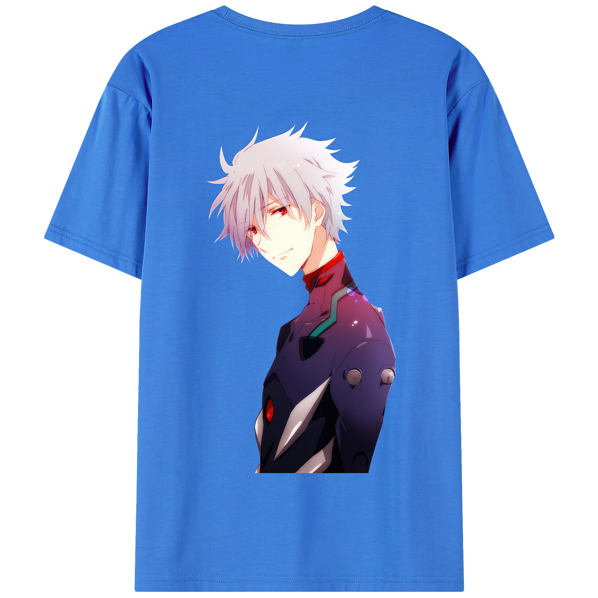（画像用） EVA 新世紀エヴァンゲリオン 綿100％半袖Tシャツ（背面プリント）