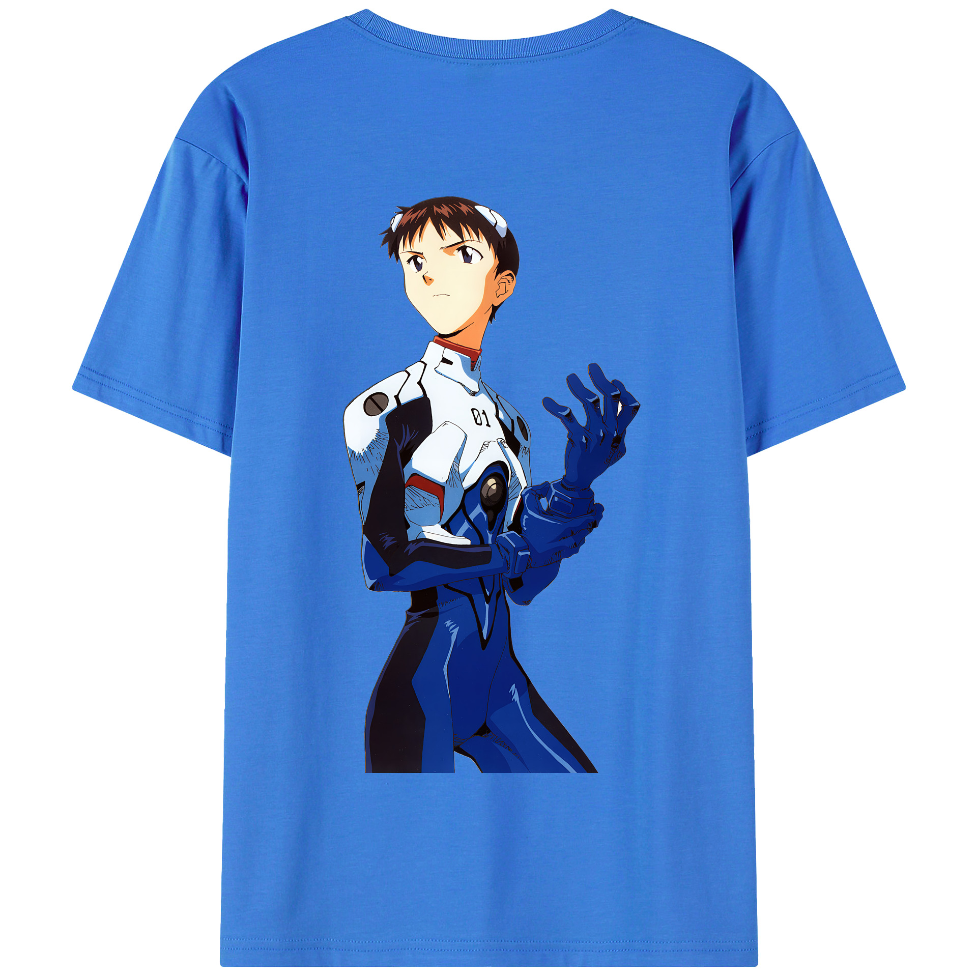 （画像用） EVA 新世紀エヴァンゲリオン 綿100％半袖Tシャツ（背面プリント）