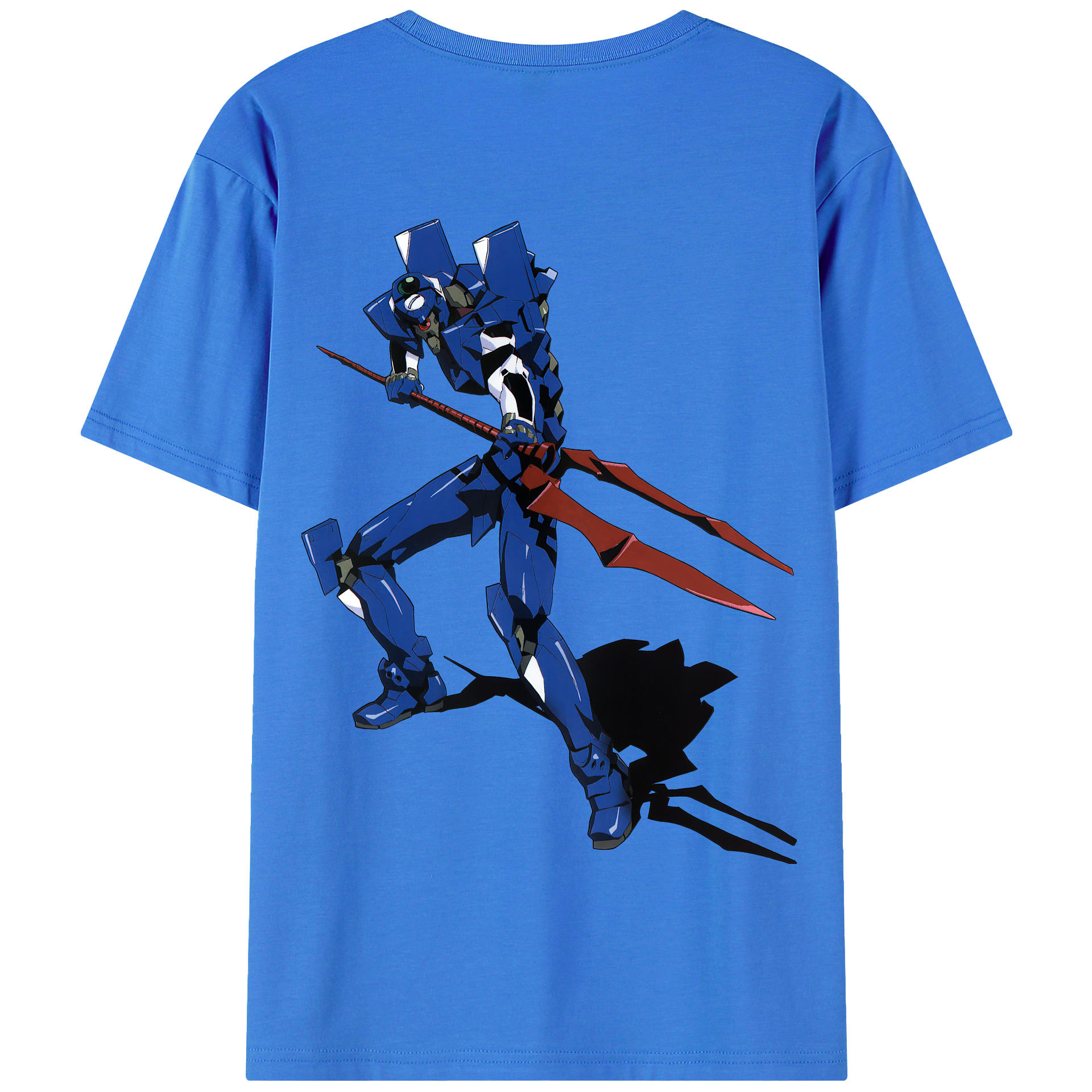（画像用） EVA 新世紀エヴァンゲリオン 綿100％半袖Tシャツ（背面プリント）