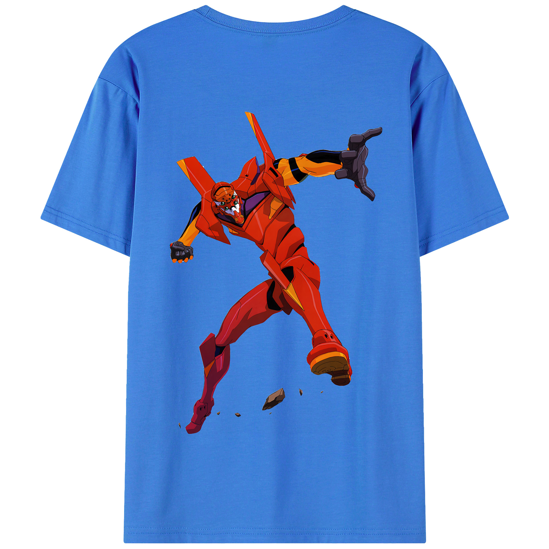 （画像用） EVA 新世紀エヴァンゲリオン 綿100％半袖Tシャツ（背面プリント）