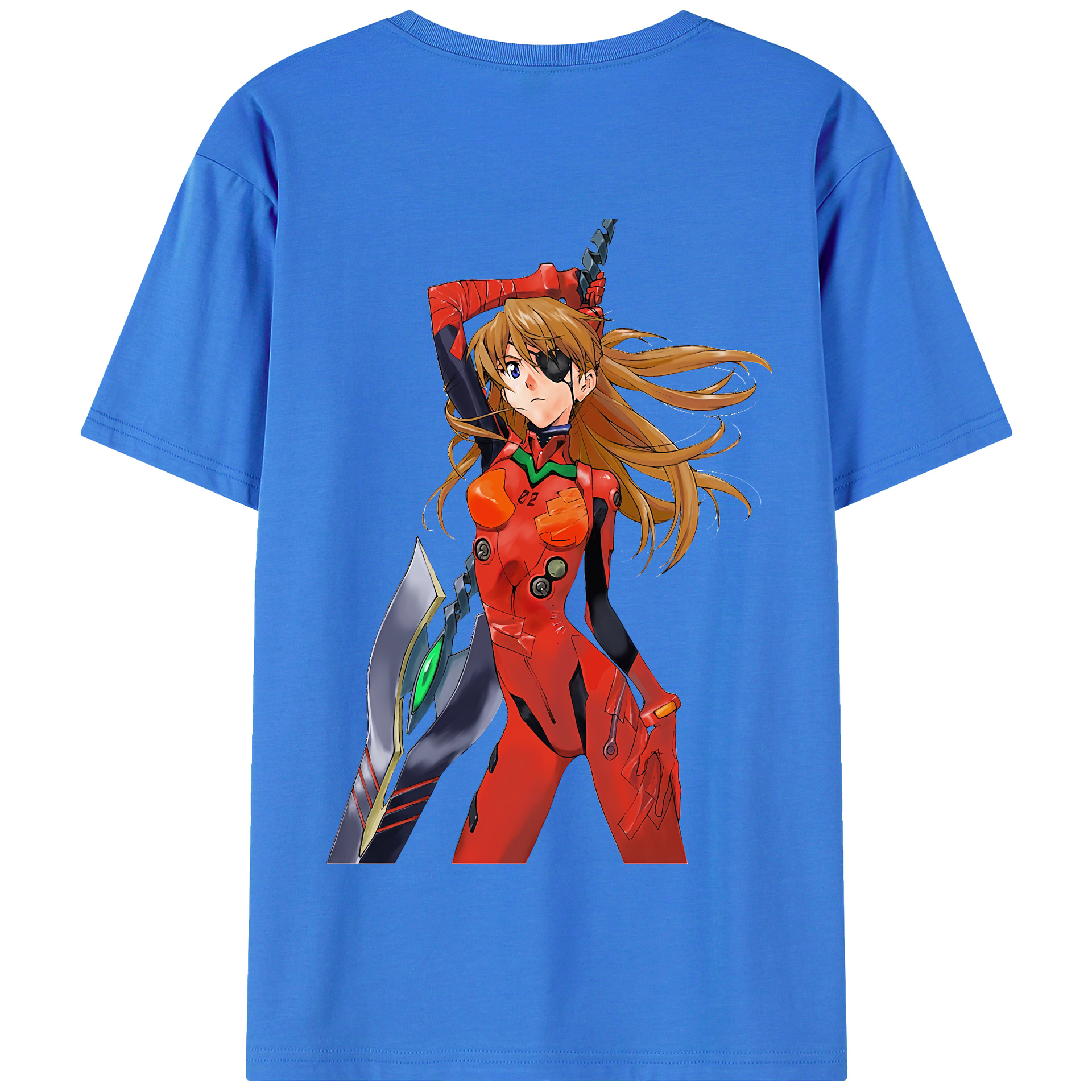 （画像用） EVA 新世紀エヴァンゲリオン 綿100％半袖Tシャツ（背面プリント）