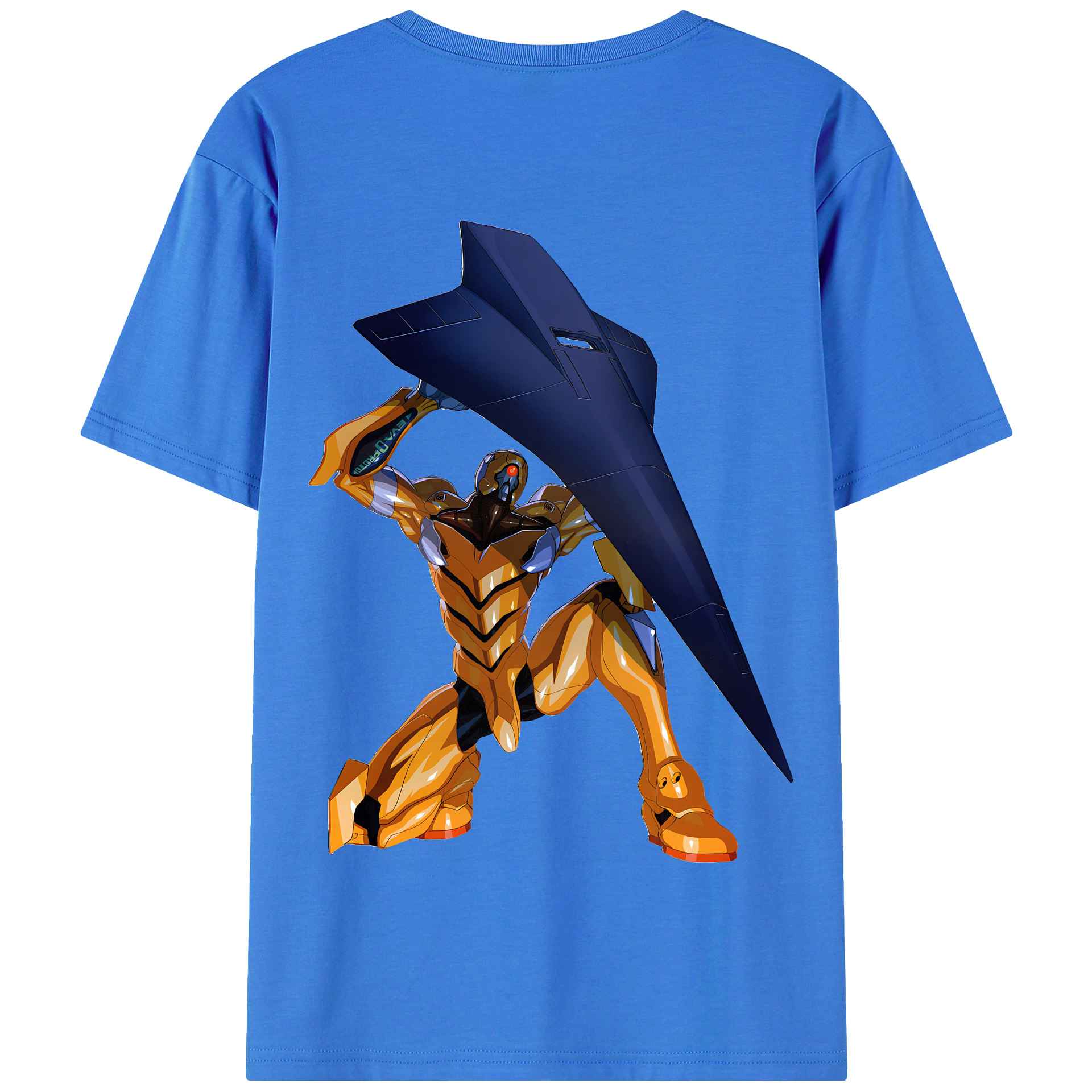 （画像用） EVA 新世紀エヴァンゲリオン 綿100％半袖Tシャツ（背面プリント）