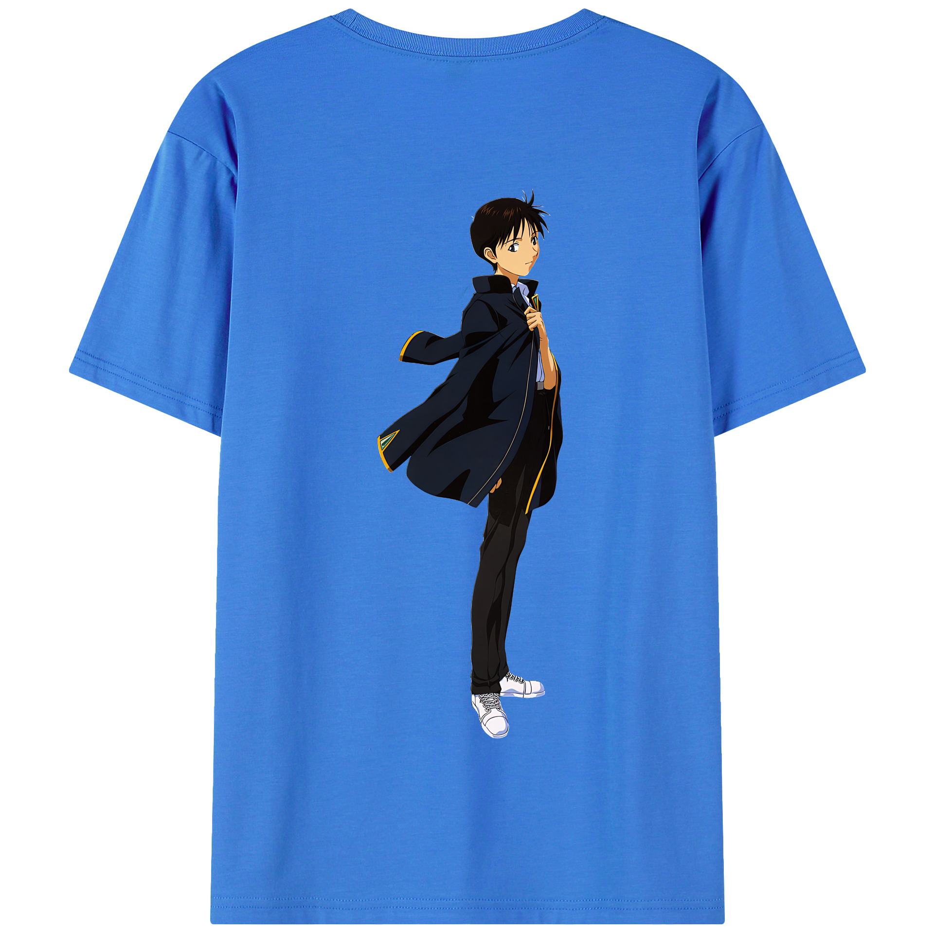 （画像用） EVA 新世紀エヴァンゲリオン 綿100％半袖Tシャツ（背面プリント）