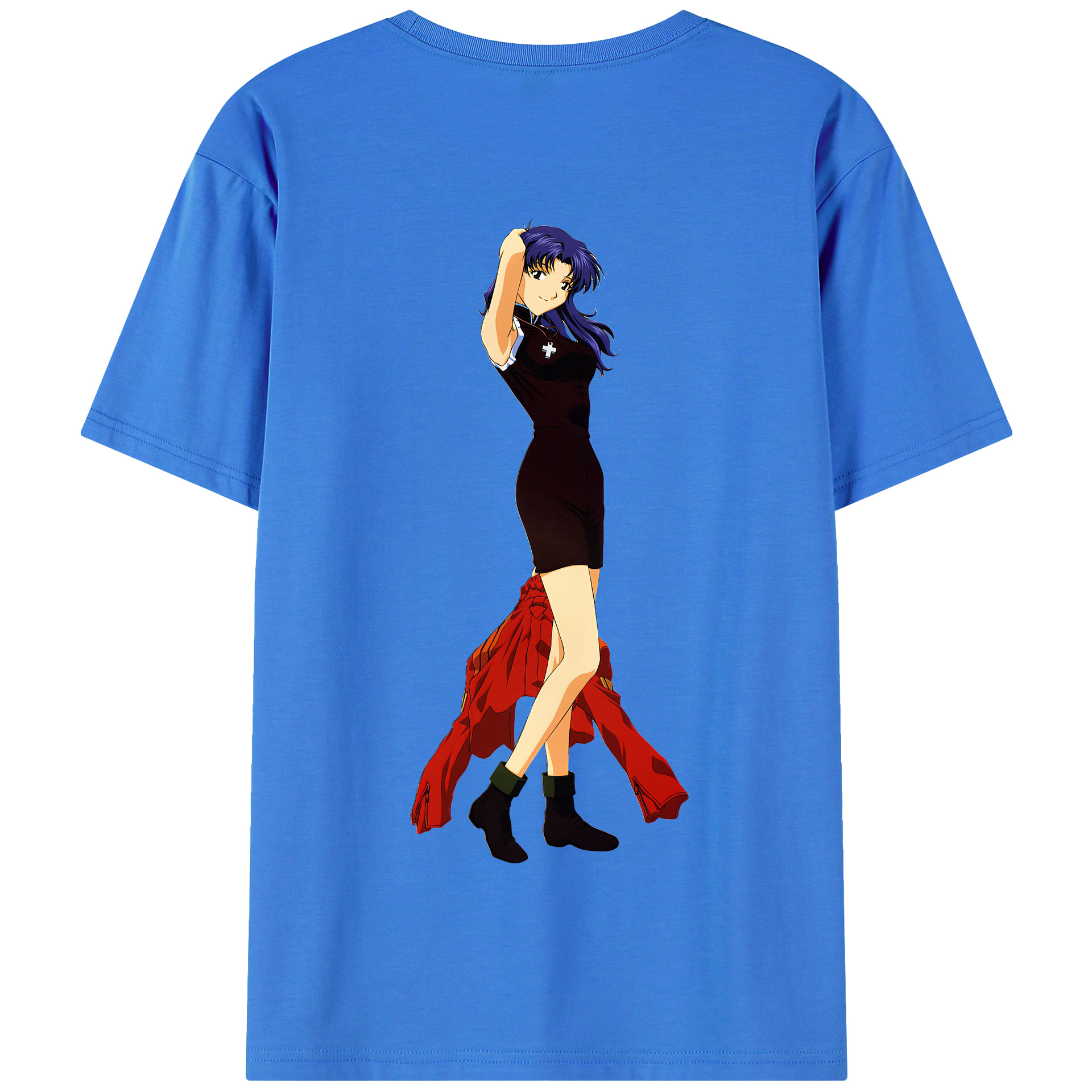 （画像用） EVA 新世紀エヴァンゲリオン 綿100％半袖Tシャツ（背面プリント）