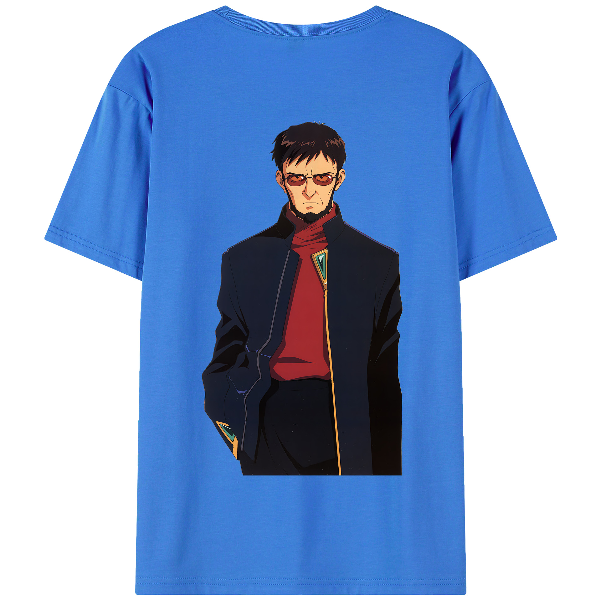（画像用） EVA 新世紀エヴァンゲリオン 綿100％半袖Tシャツ（背面プリント）