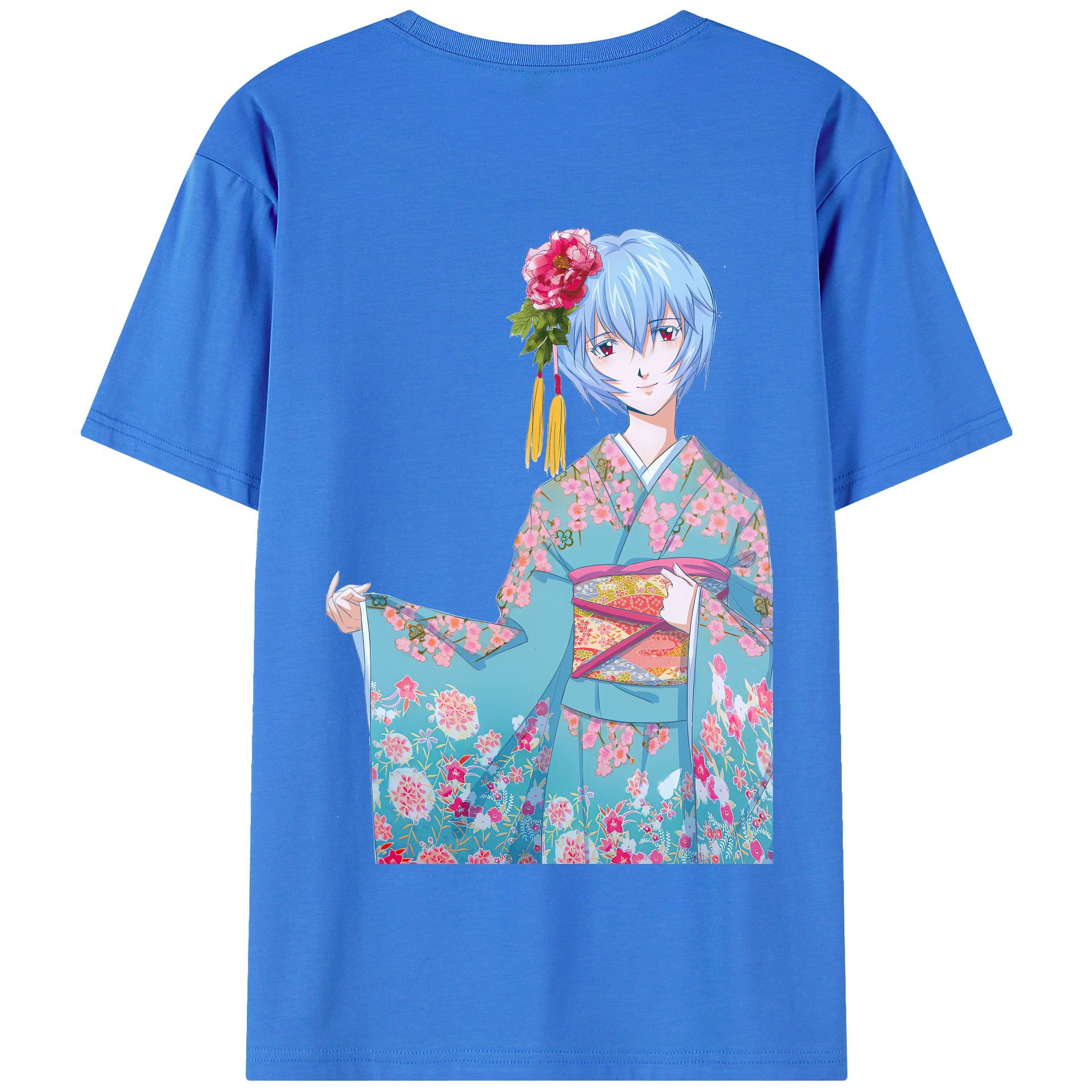（画像用） EVA 新世紀エヴァンゲリオン 綿100％半袖Tシャツ（背面プリント）