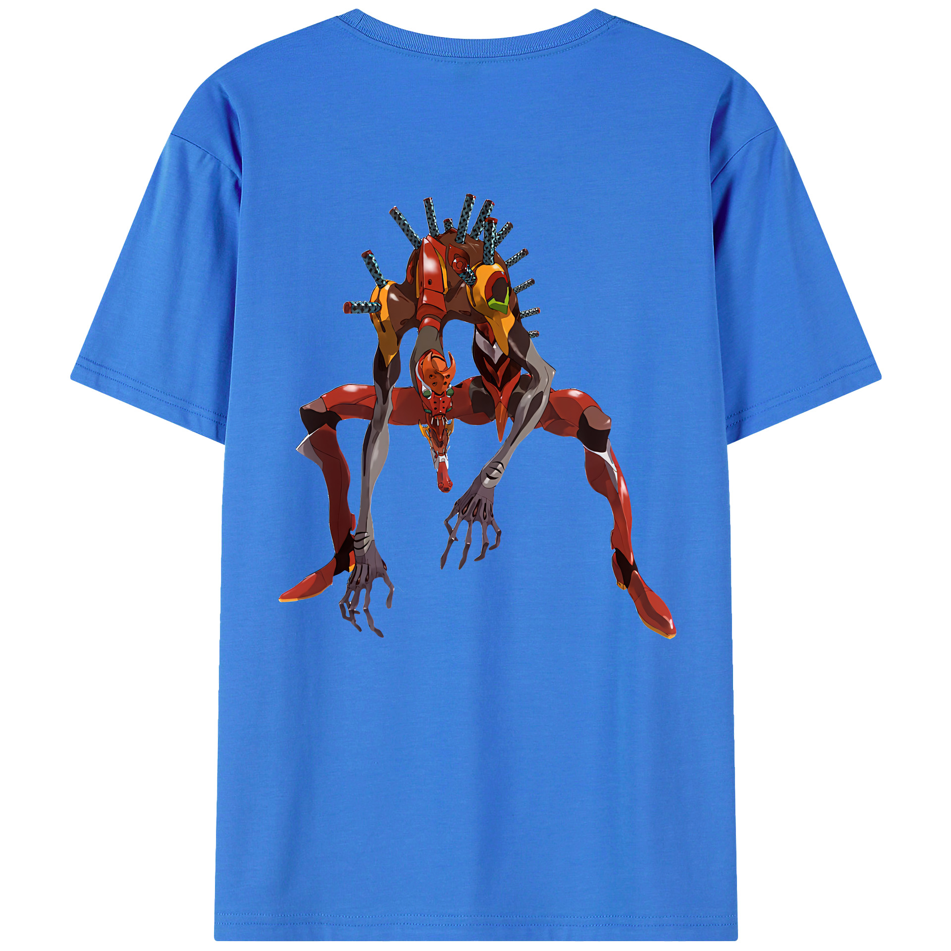 （画像用） EVA 新世紀エヴァンゲリオン 綿100％半袖Tシャツ（背面プリント）
