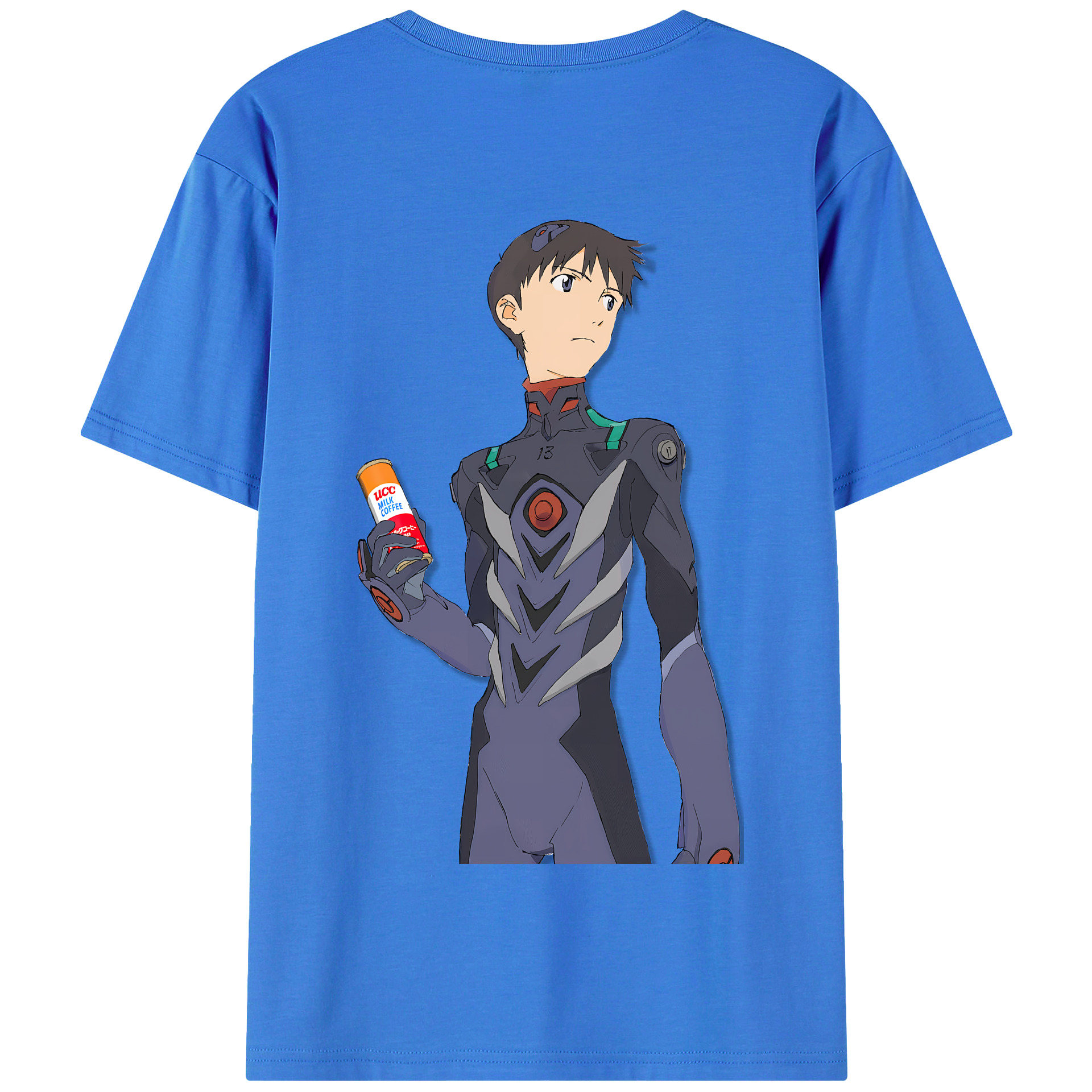 （画像用） EVA 新世紀エヴァンゲリオン 綿100％半袖Tシャツ（背面プリント）