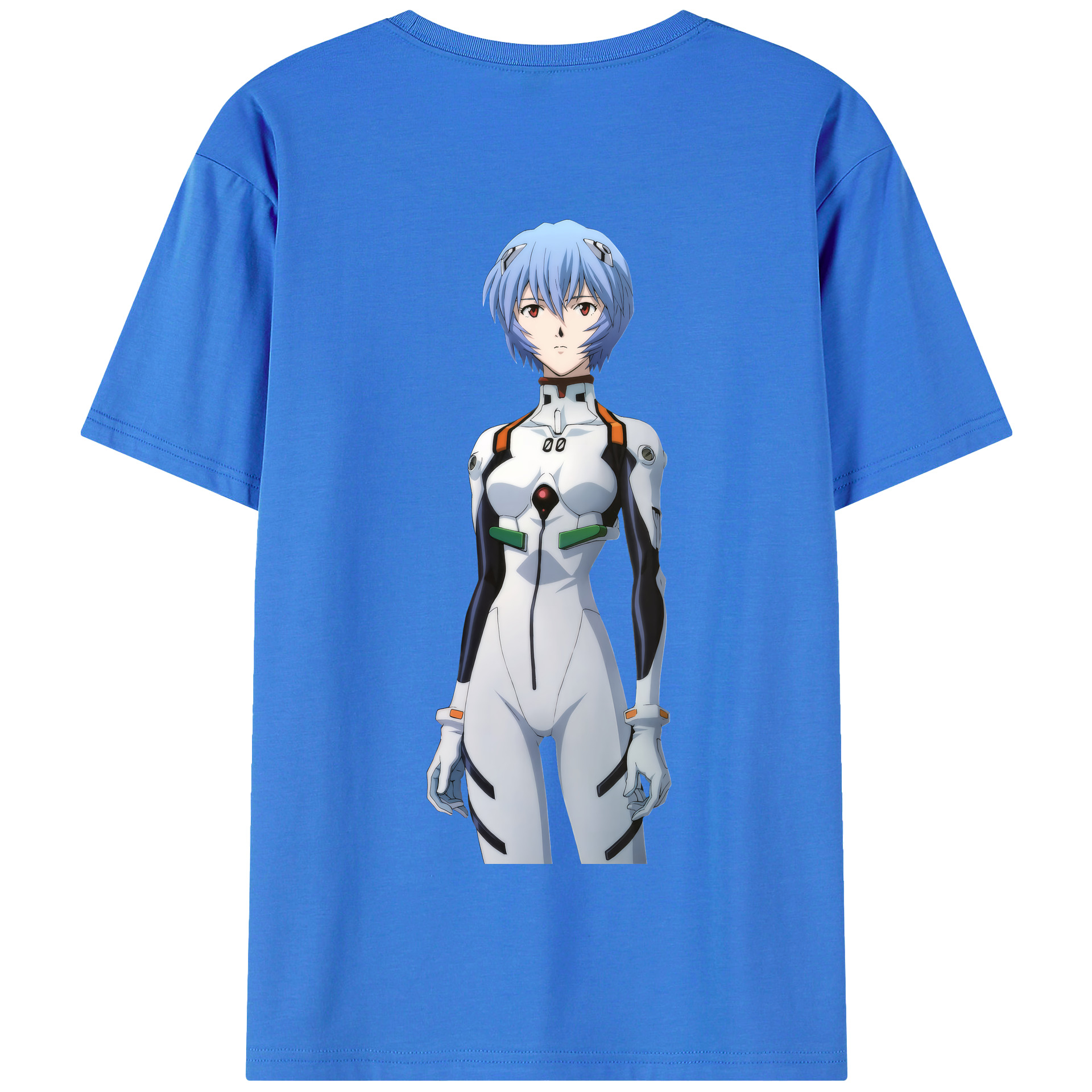 （画像用） EVA 新世紀エヴァンゲリオン 綿100％半袖Tシャツ（背面プリント）