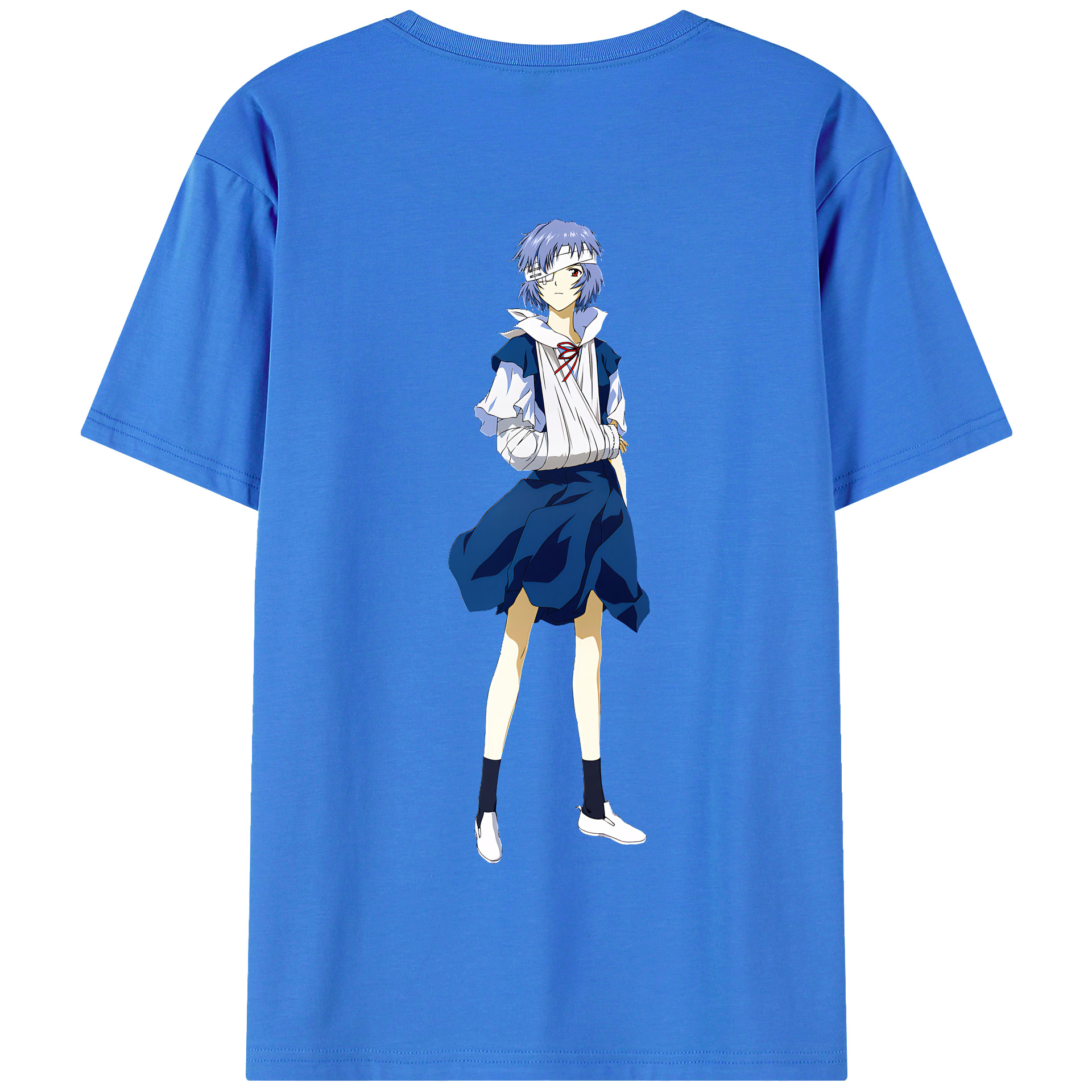（画像用） EVA 新世紀エヴァンゲリオン 綿100％半袖Tシャツ（背面プリント）