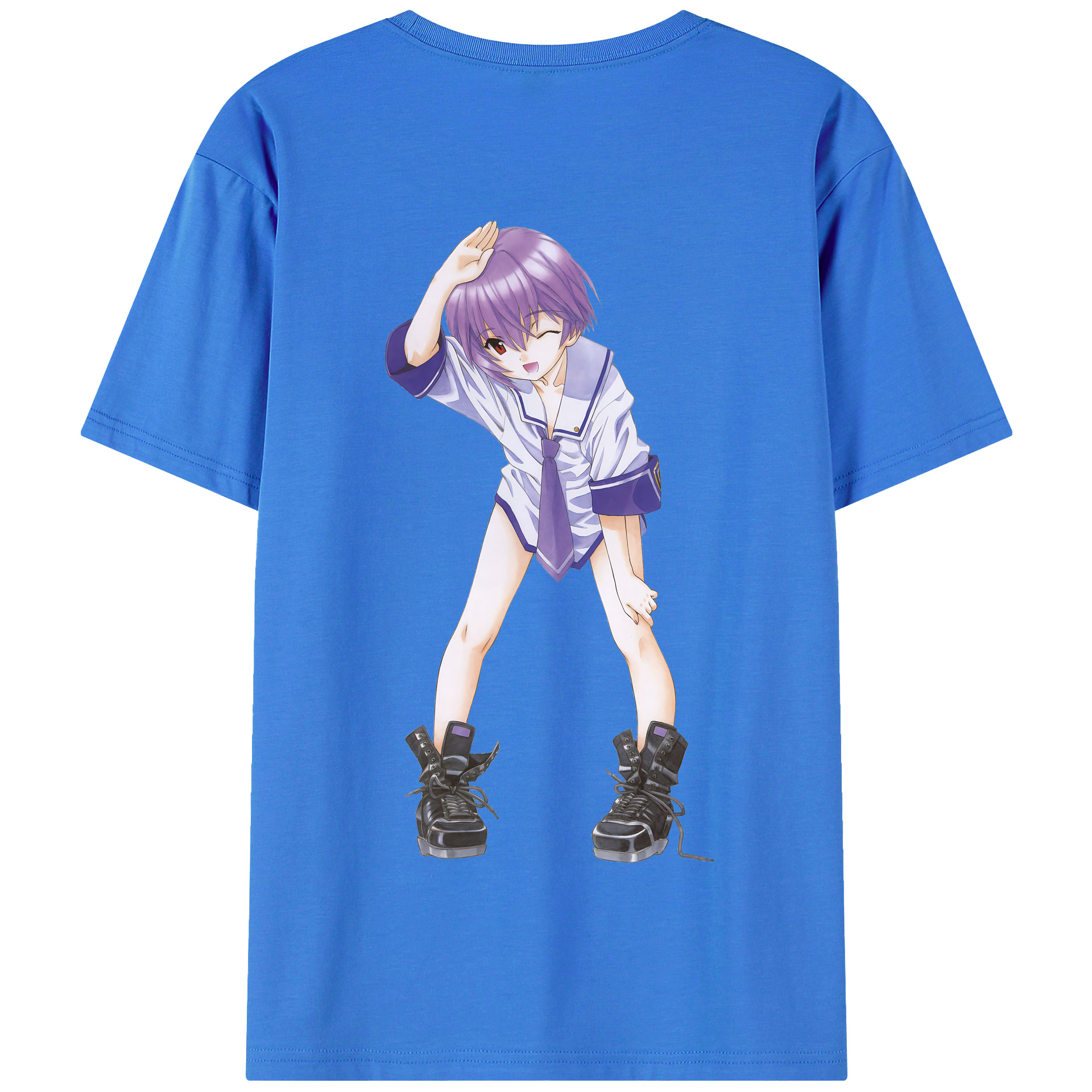 （画像用） EVA 新世紀エヴァンゲリオン 綿100％半袖Tシャツ（背面プリント）
