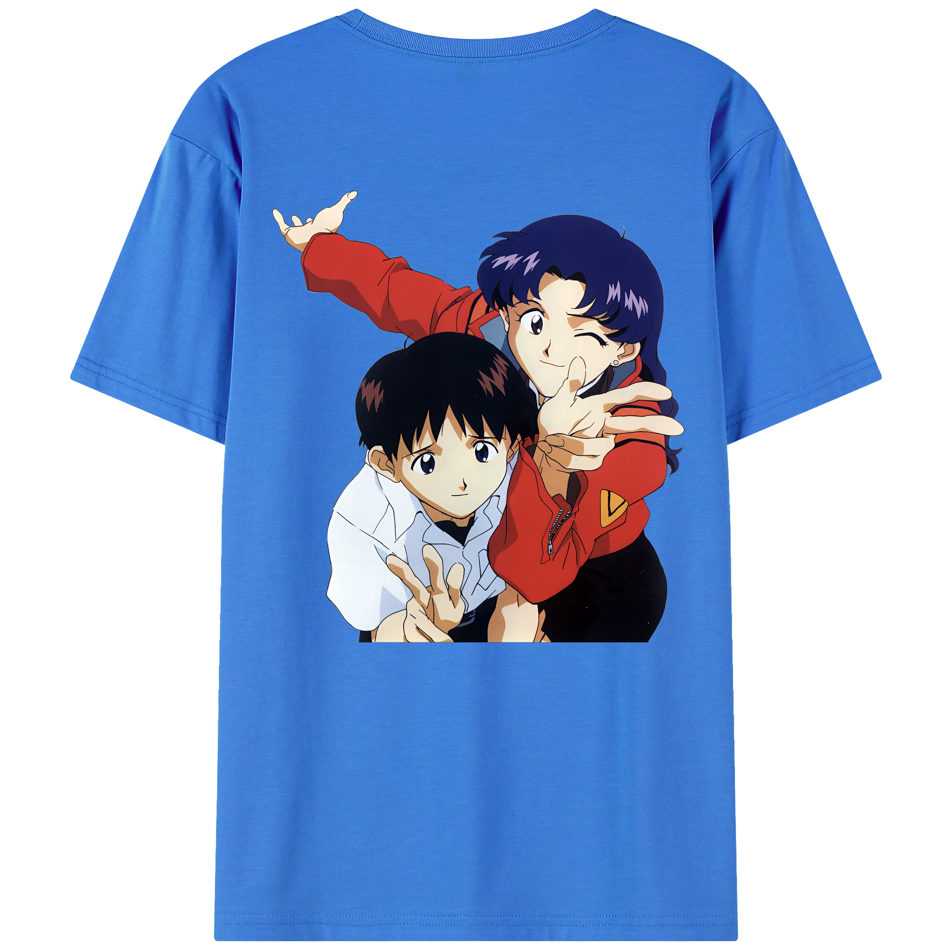 （画像用） EVA 新世紀エヴァンゲリオン 綿100％半袖Tシャツ（背面プリント）