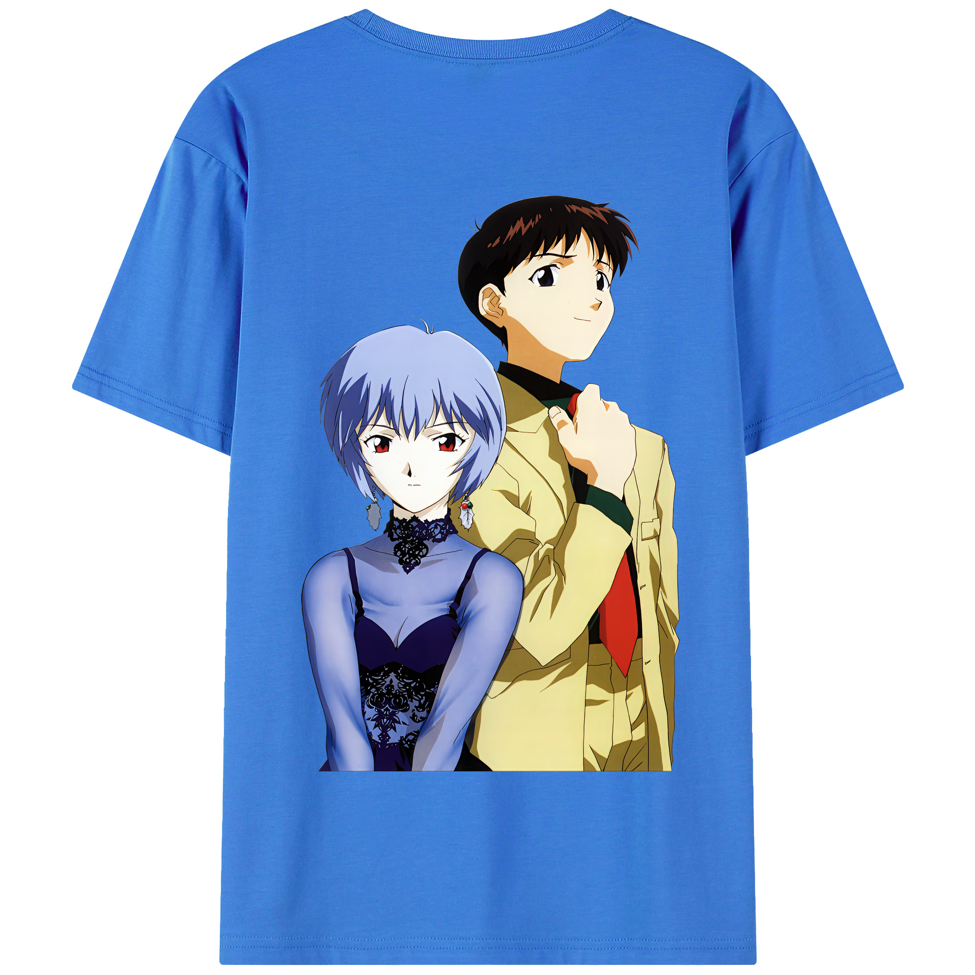 （画像用） EVA 新世紀エヴァンゲリオン 綿100％半袖Tシャツ（背面プリント）