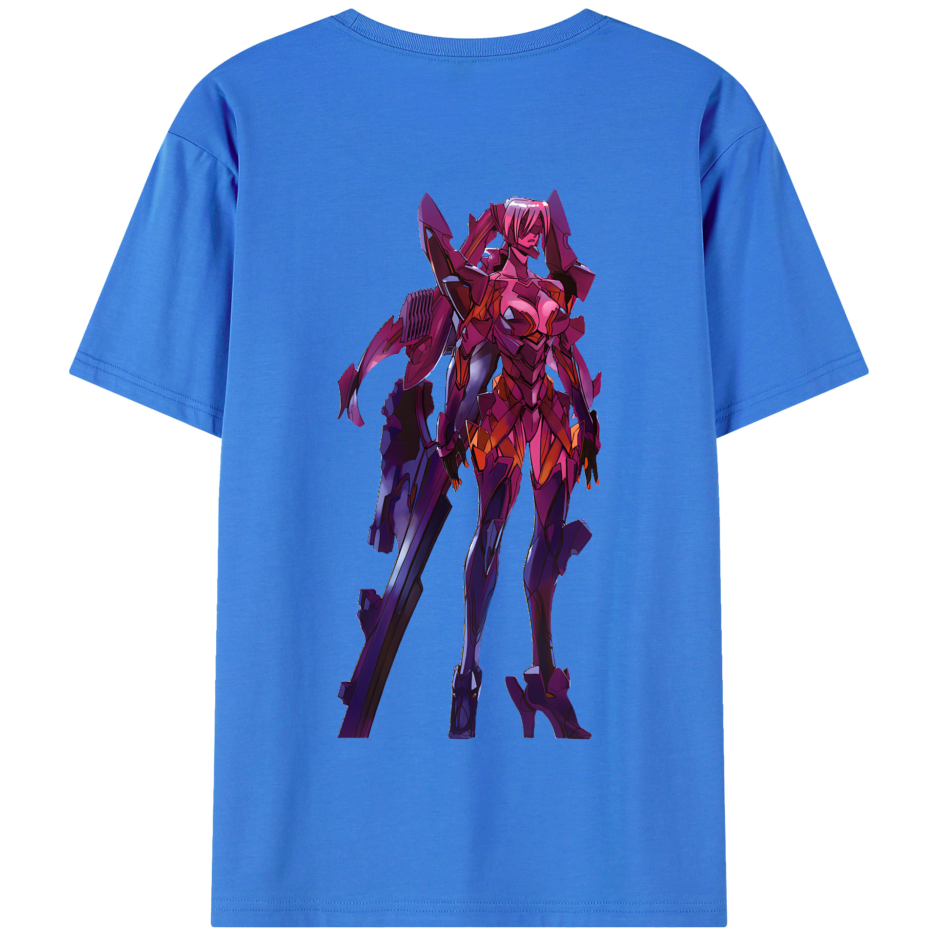 （画像用） EVA 新世紀エヴァンゲリオン 綿100％半袖Tシャツ（背面プリント）