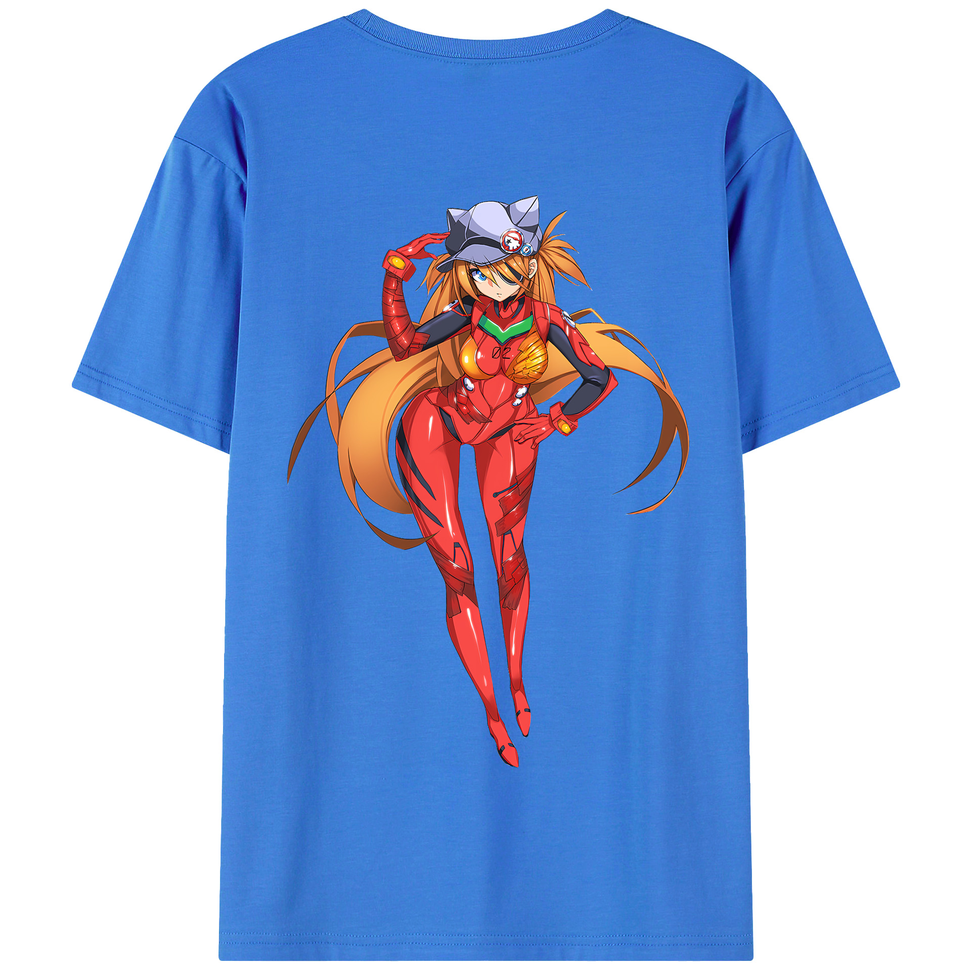 （画像用） EVA 新世紀エヴァンゲリオン 綿100％半袖Tシャツ（背面プリント）