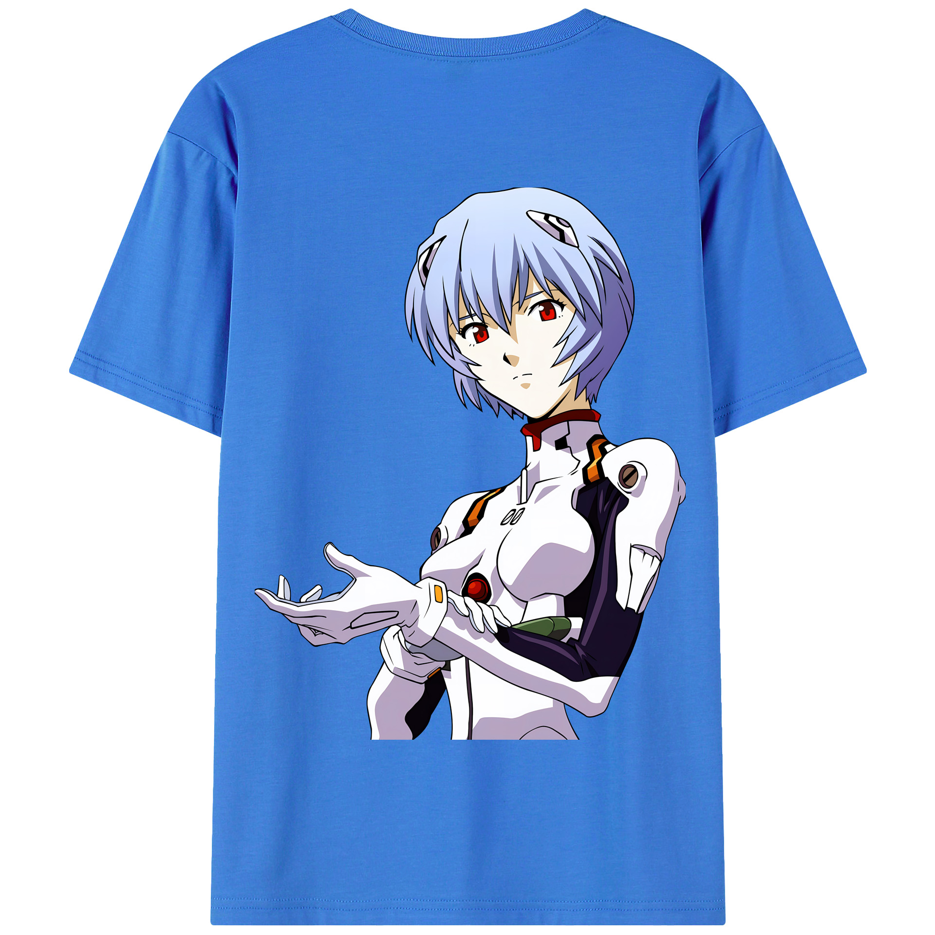 （画像用） EVA 新世紀エヴァンゲリオン 綿100％半袖Tシャツ（背面プリント）