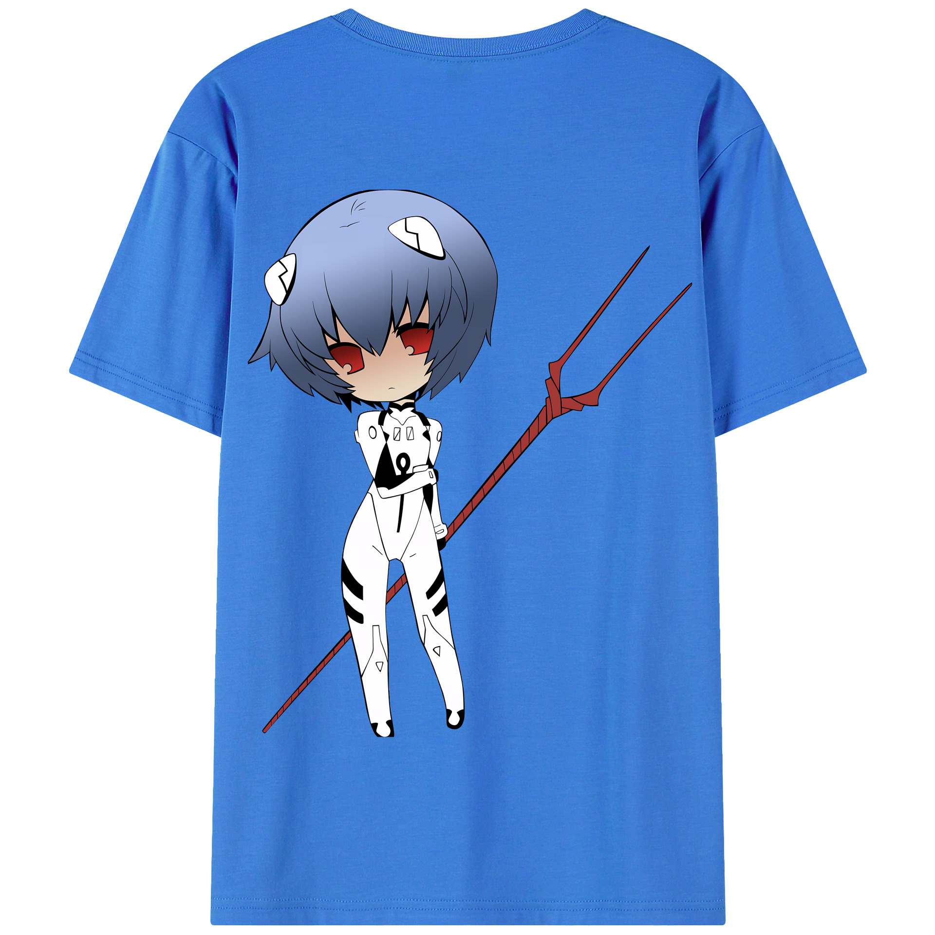 （画像用） EVA 新世紀エヴァンゲリオン 綿100％半袖Tシャツ（背面プリント）