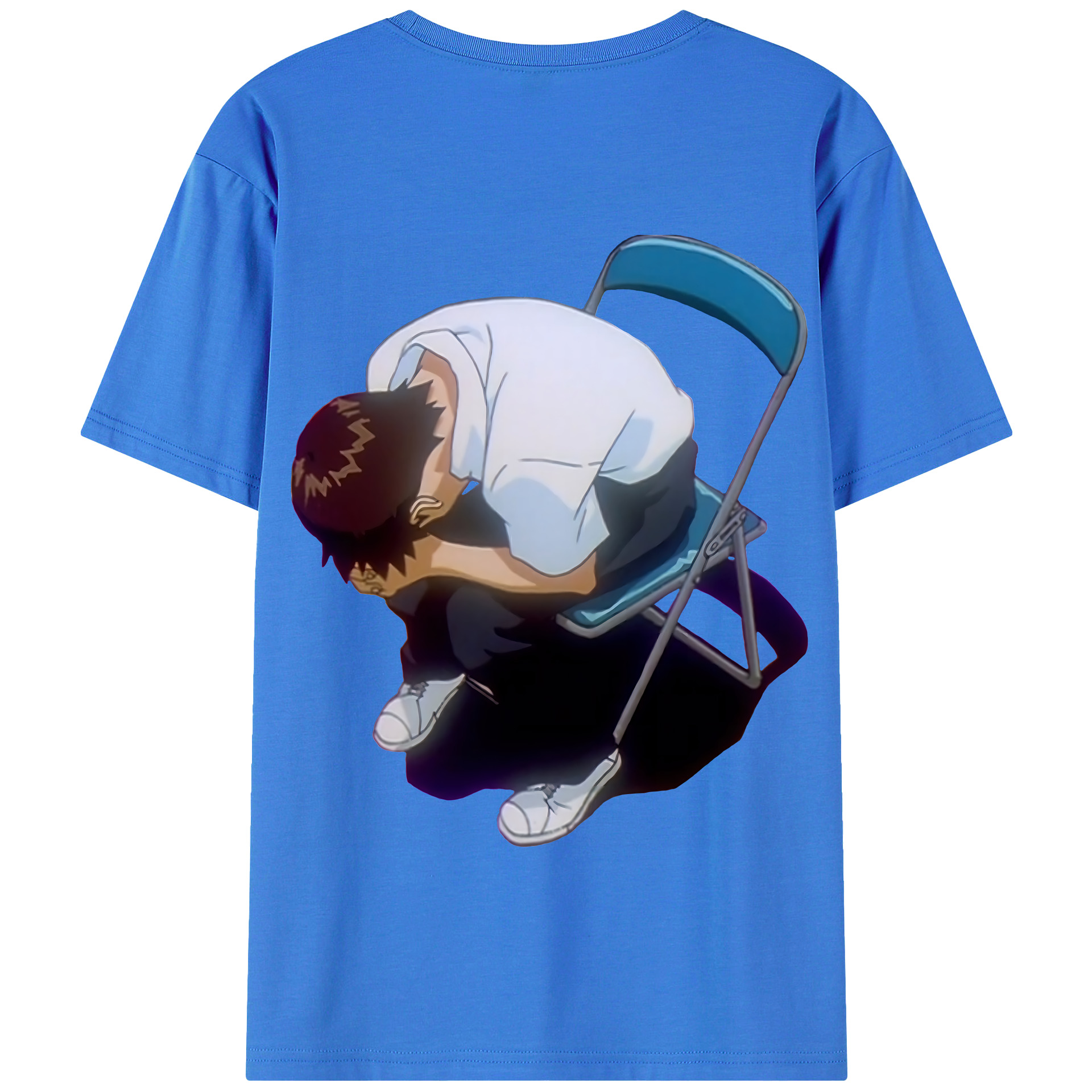 （画像用） EVA 新世紀エヴァンゲリオン 綿100％半袖Tシャツ（背面プリント）