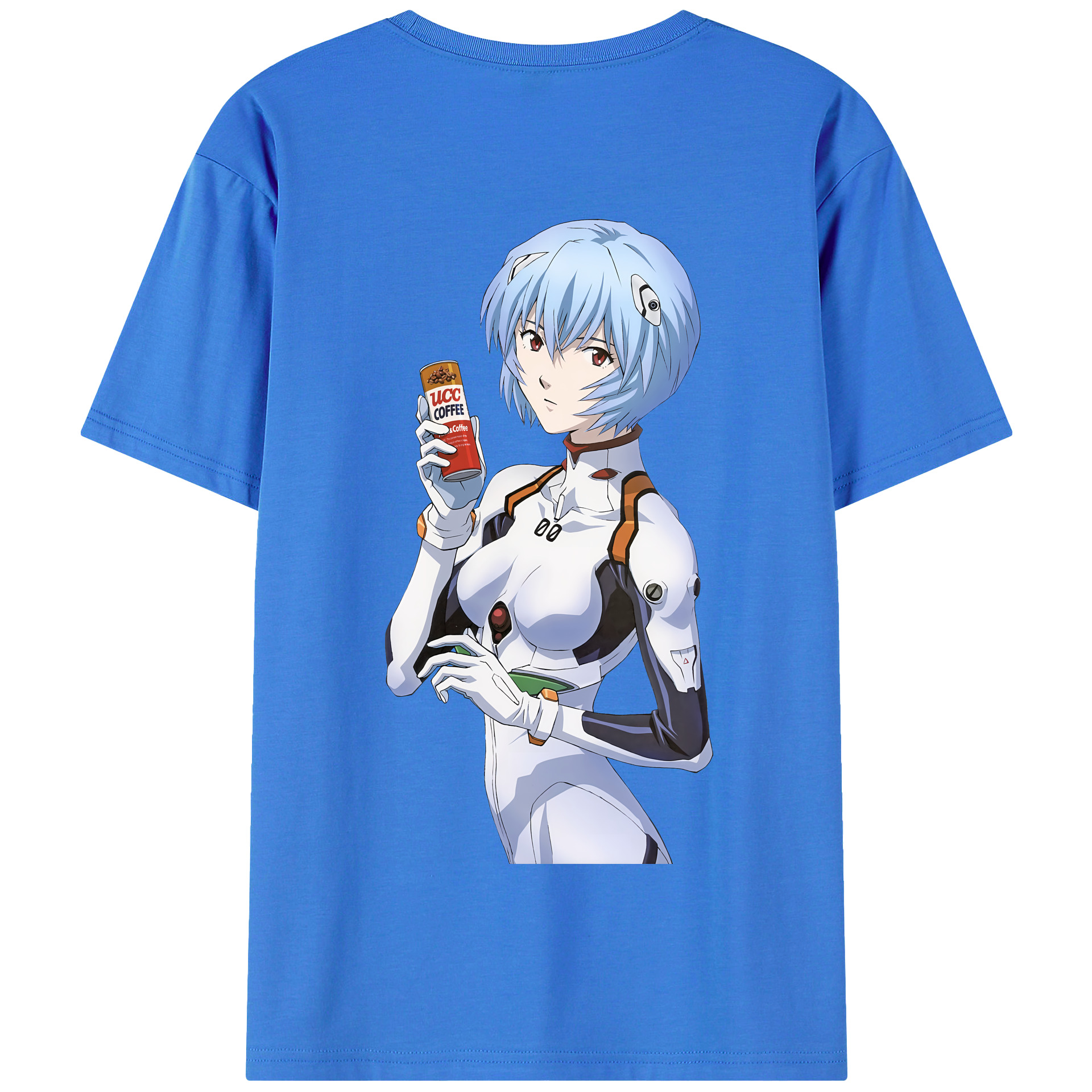 （画像用） EVA 新世紀エヴァンゲリオン 綿100％半袖Tシャツ（背面プリント）