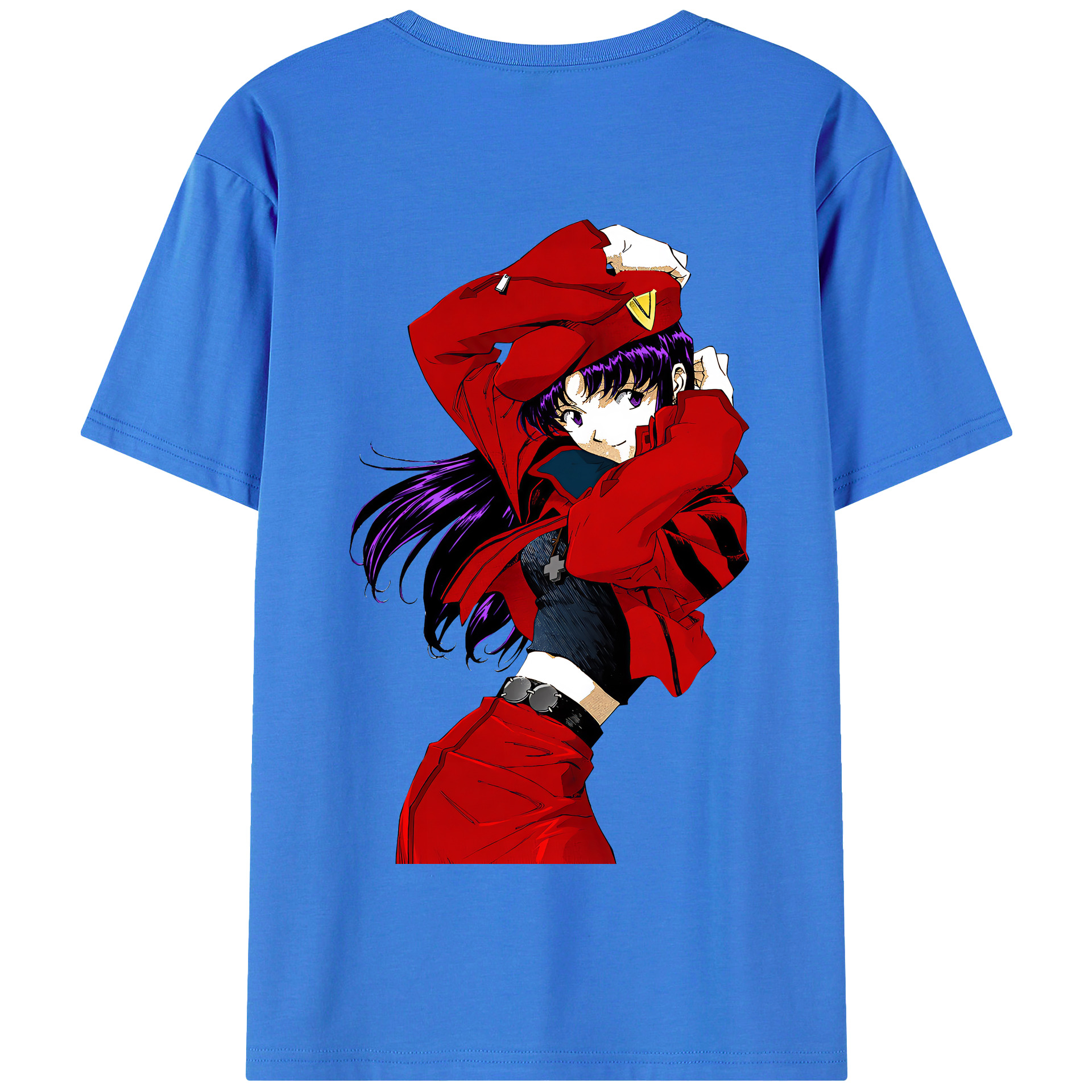 （画像用） EVA 新世紀エヴァンゲリオン 綿100％半袖Tシャツ（背面プリント）