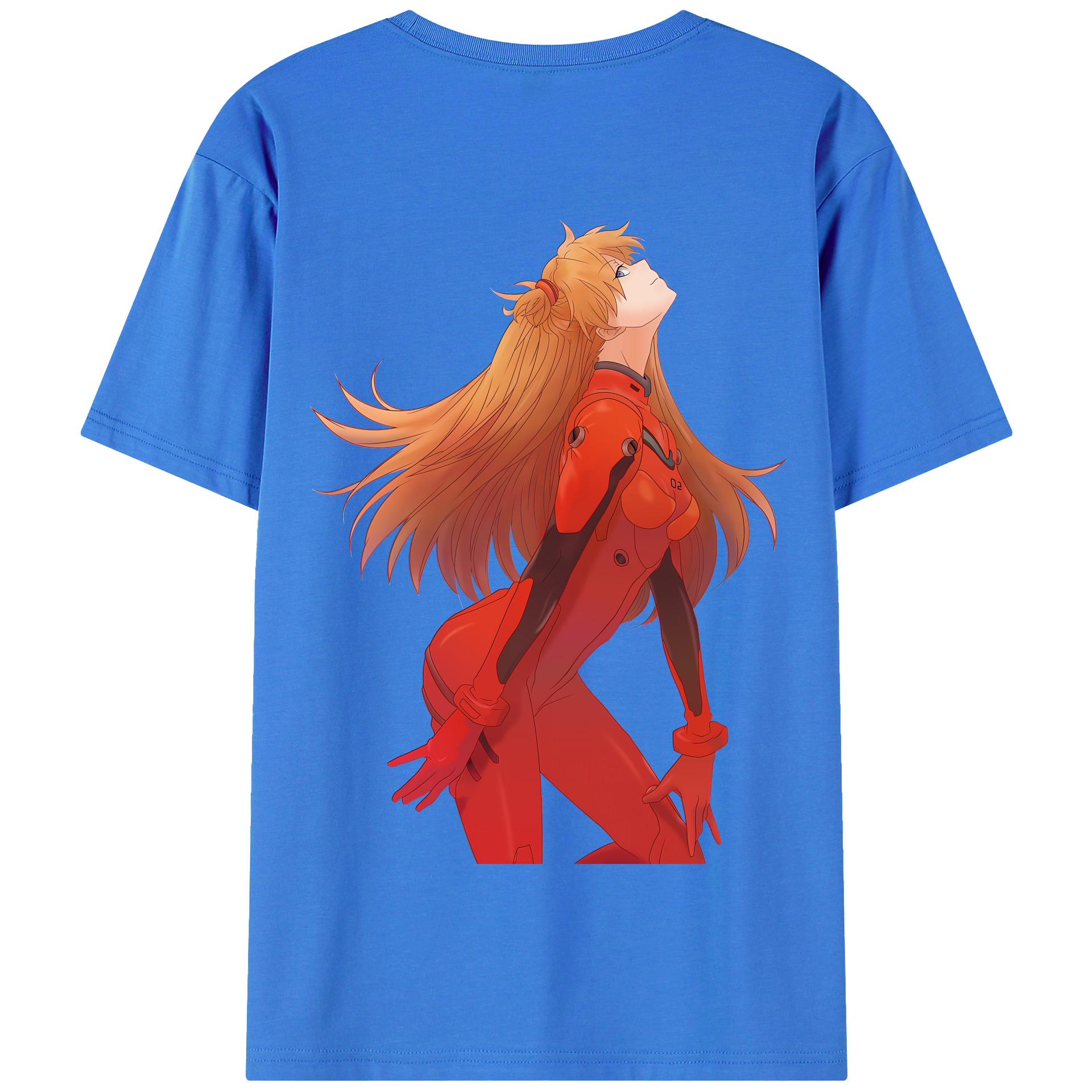 （画像用） EVA 新世紀エヴァンゲリオン 綿100％半袖Tシャツ（背面プリント）