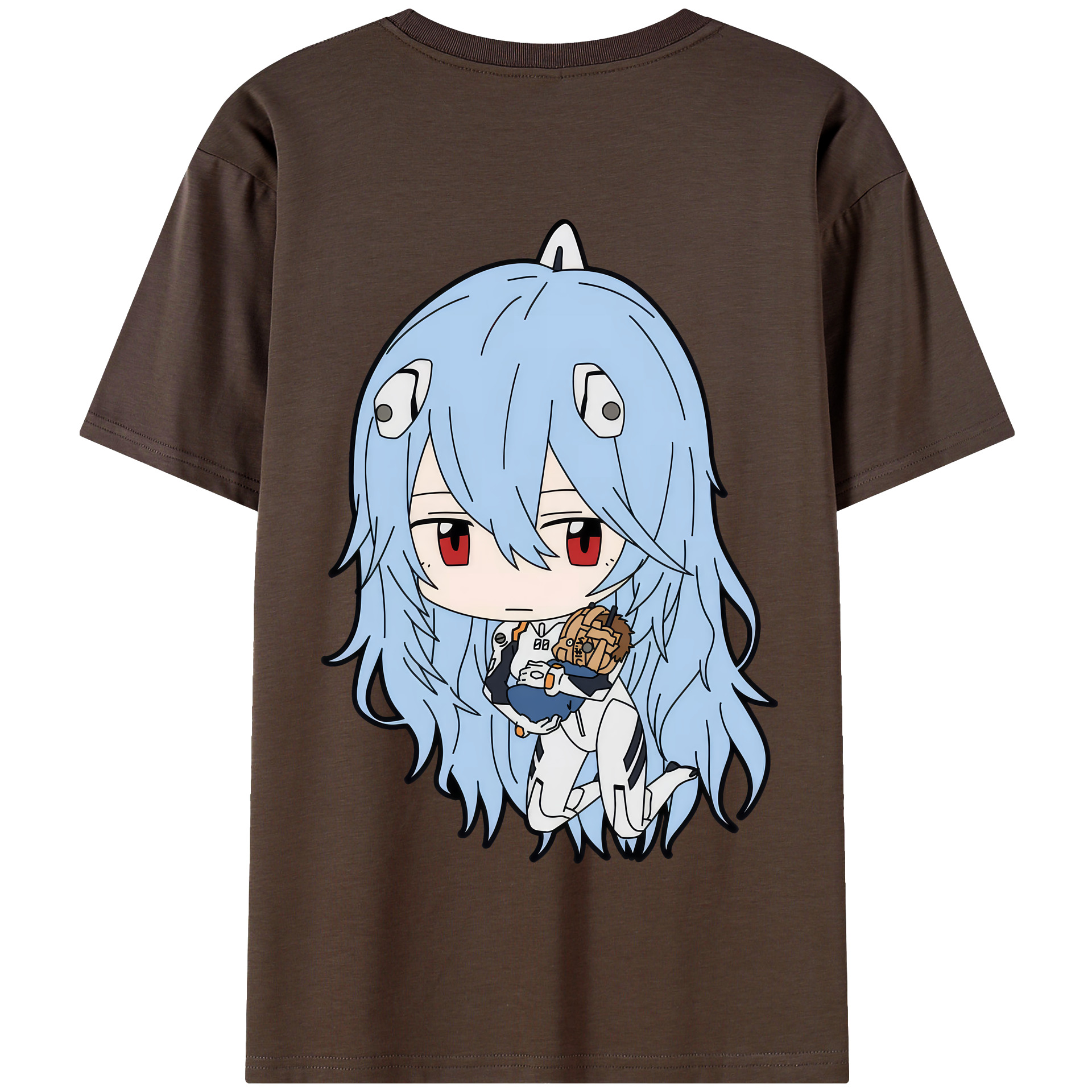 （画像用） EVA 新世紀エヴァンゲリオン 綿100％半袖Tシャツ（背面プリント）