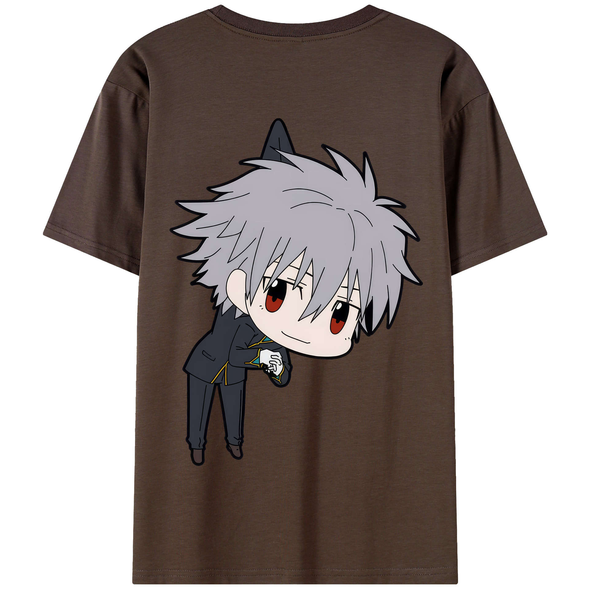 （画像用） EVA 新世紀エヴァンゲリオン 綿100％半袖Tシャツ（背面プリント）